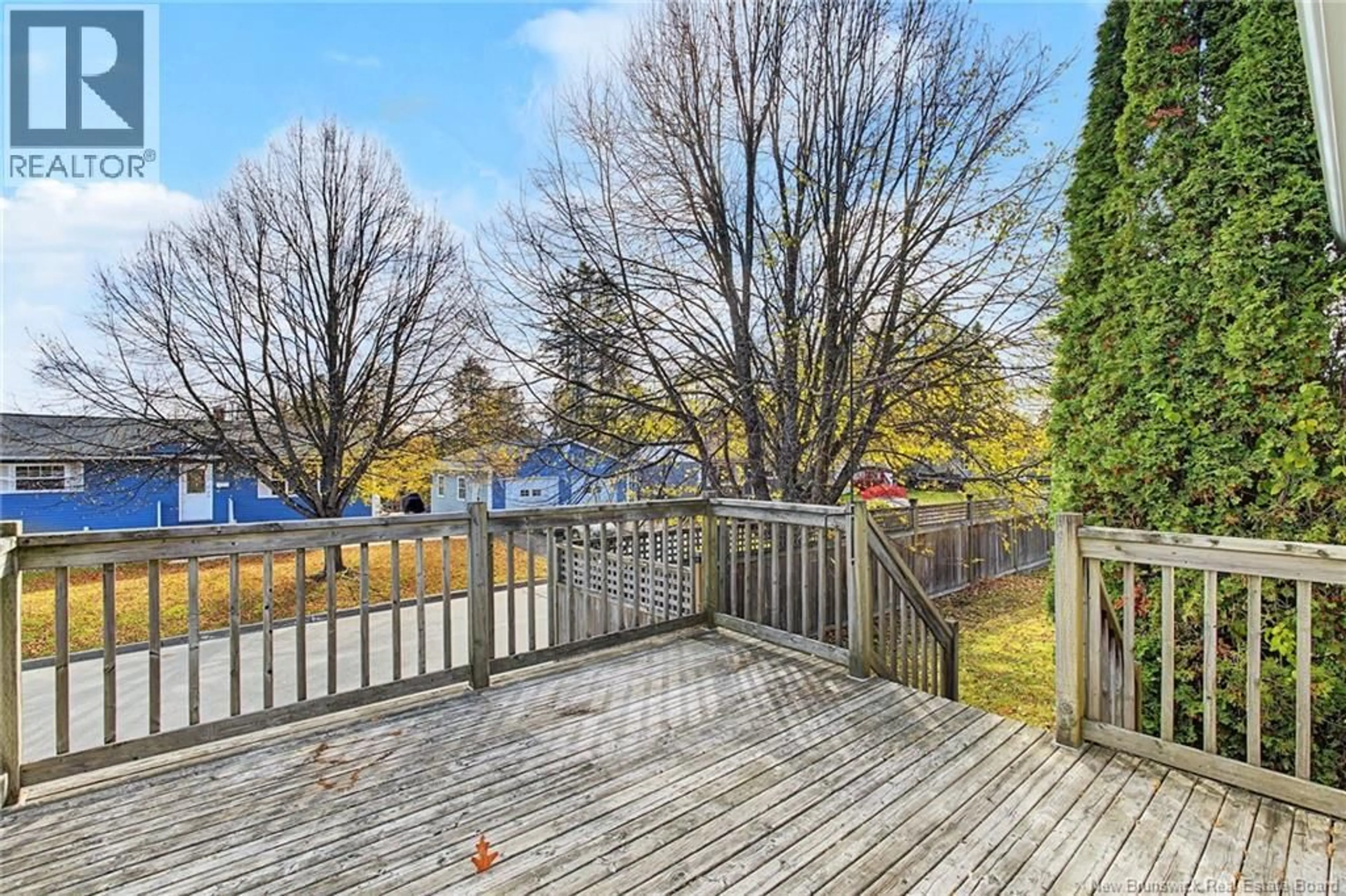 Patio, water/lake/river/ocean view for 2 MCINNIS COURT, Fredericton New Brunswick E3A4G9