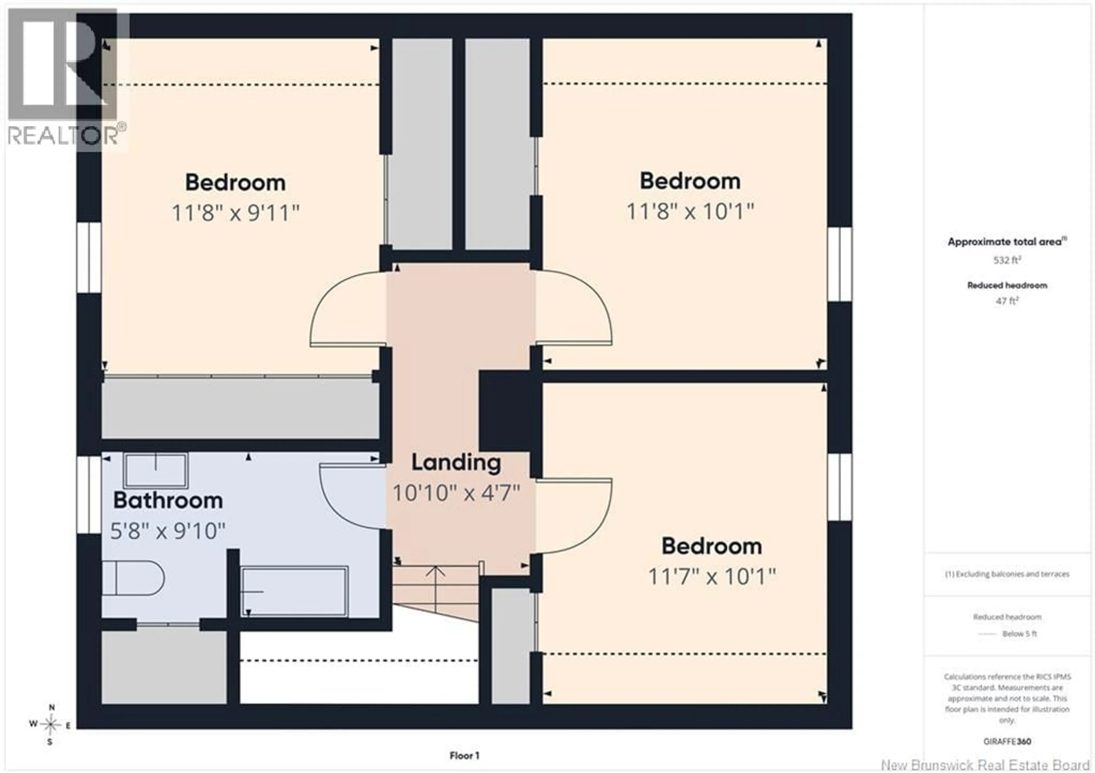 Floor plan for 29 SECOND AVENUE, Moncton New Brunswick E1C7X9