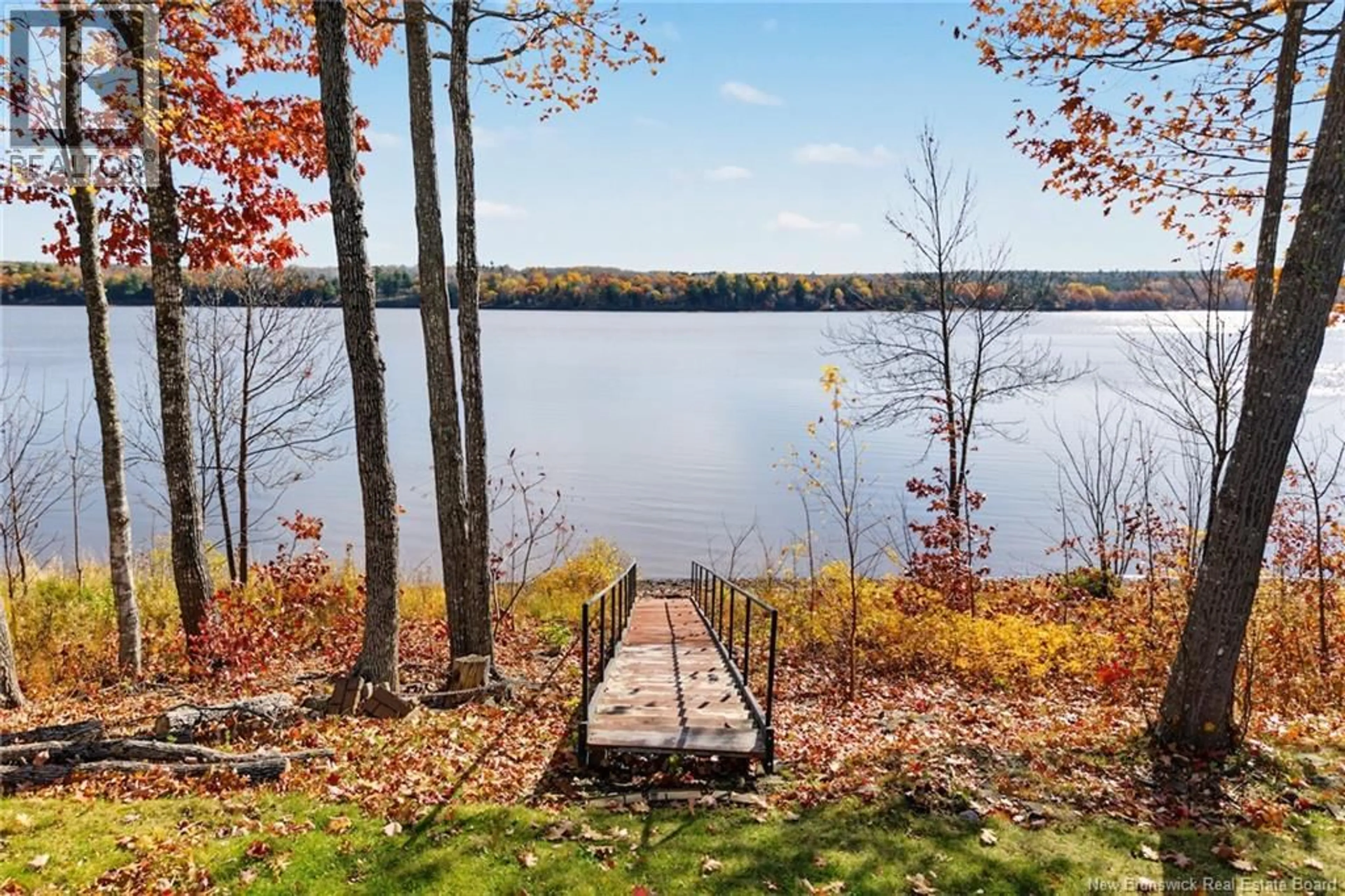 Patio, water/lake/river/ocean view for 2369 LOWER CAMBRIDGE ROAD, Cambridge-Narrows New Brunswick E4C1P3