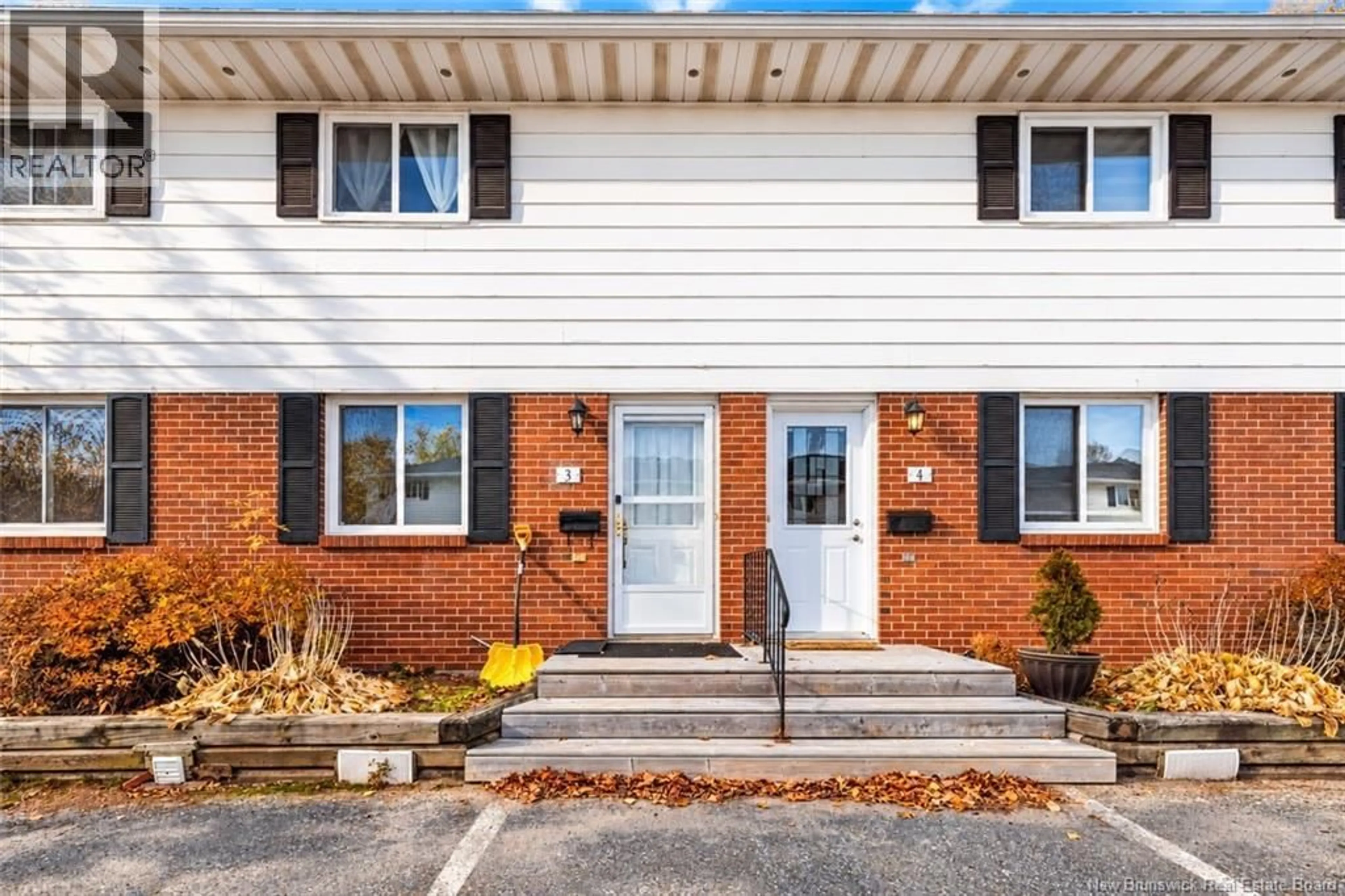 Home with brick exterior material, street for 3 - 60 COLWELL DRIVE, Fredericton New Brunswick E3A6R3