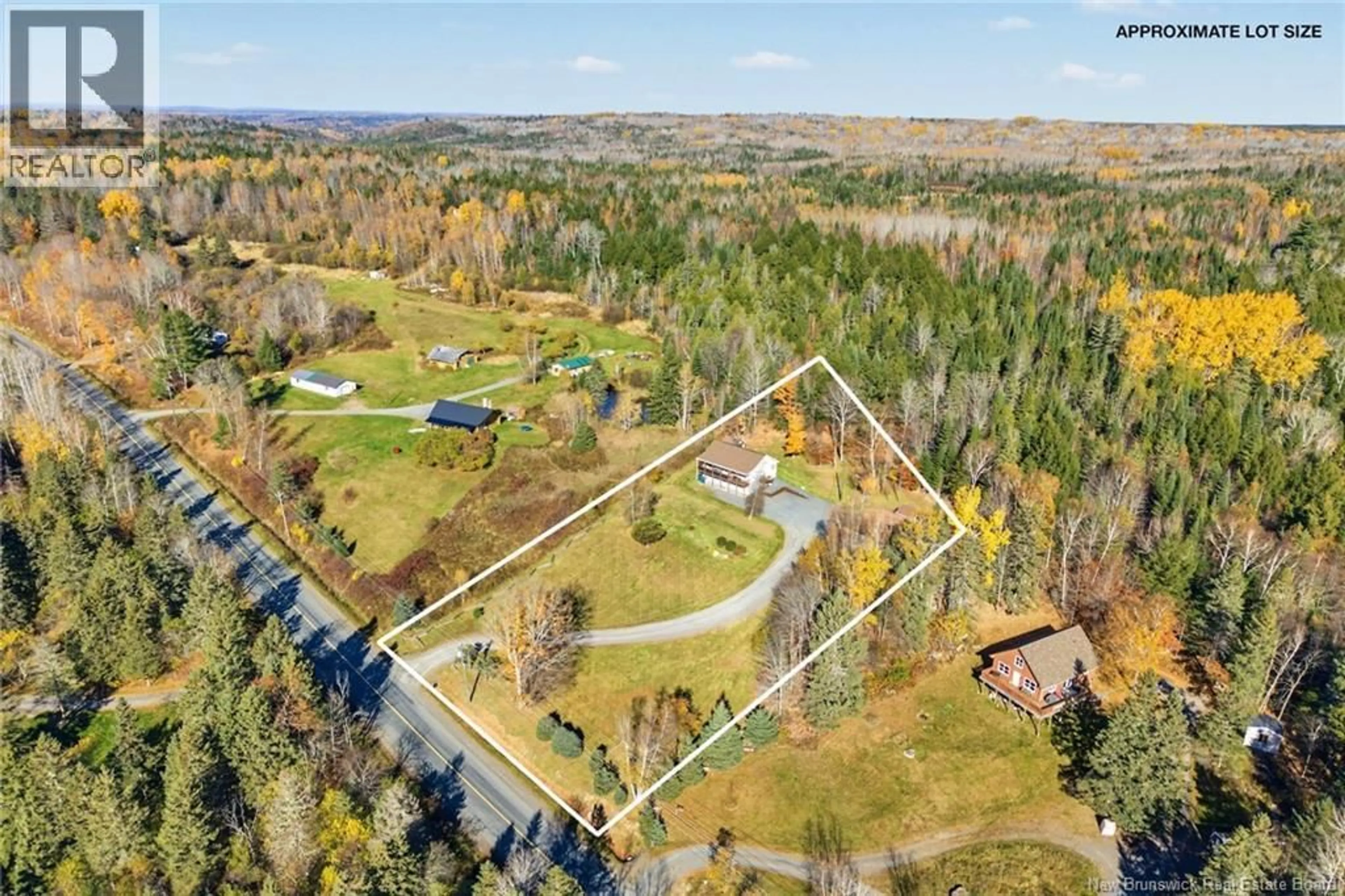 A pic from outside/outdoor area/front of a property/back of a property/a pic from drone, unknown for 335 MAZEROLLE SETTLEMENT ROAD, Upper Kingsclear New Brunswick E3E1W3