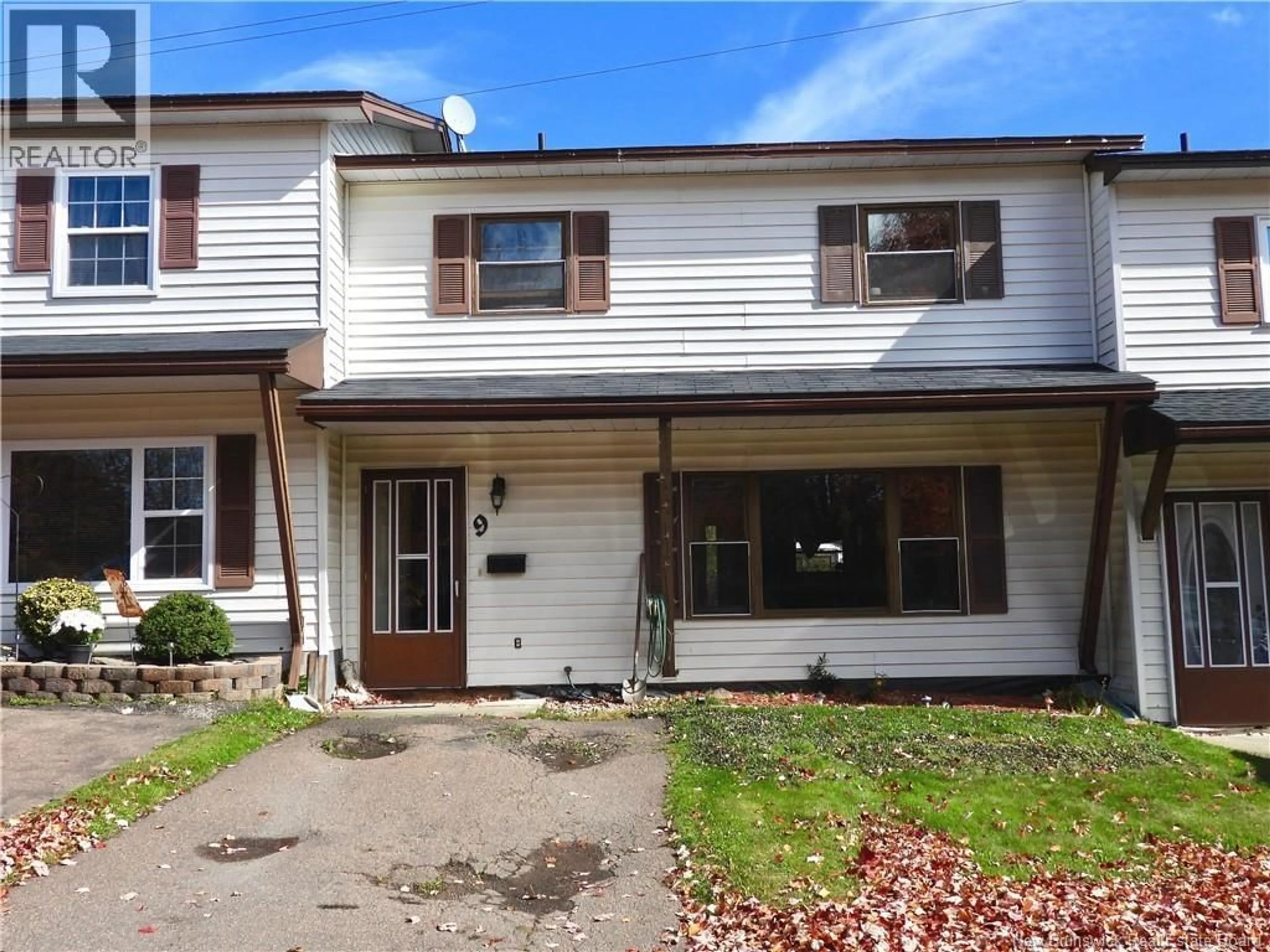 Home with vinyl exterior material, street for 9 - 90 TRITES ROAD, Riverview New Brunswick E1B2V7