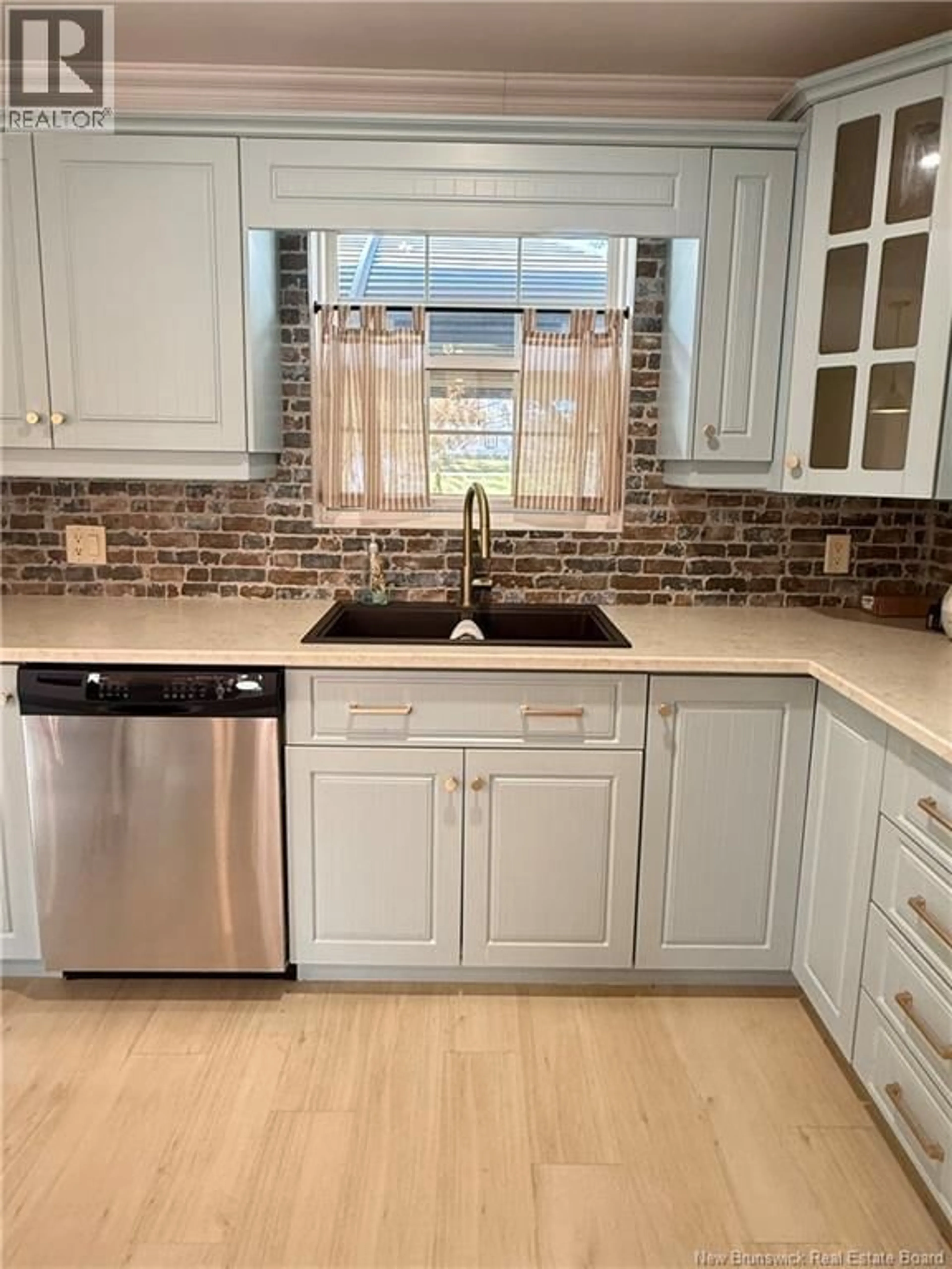Contemporary kitchen, ceramic/tile floor for 110 CENTURY DRIVE, Miramichi New Brunswick E1V7A2