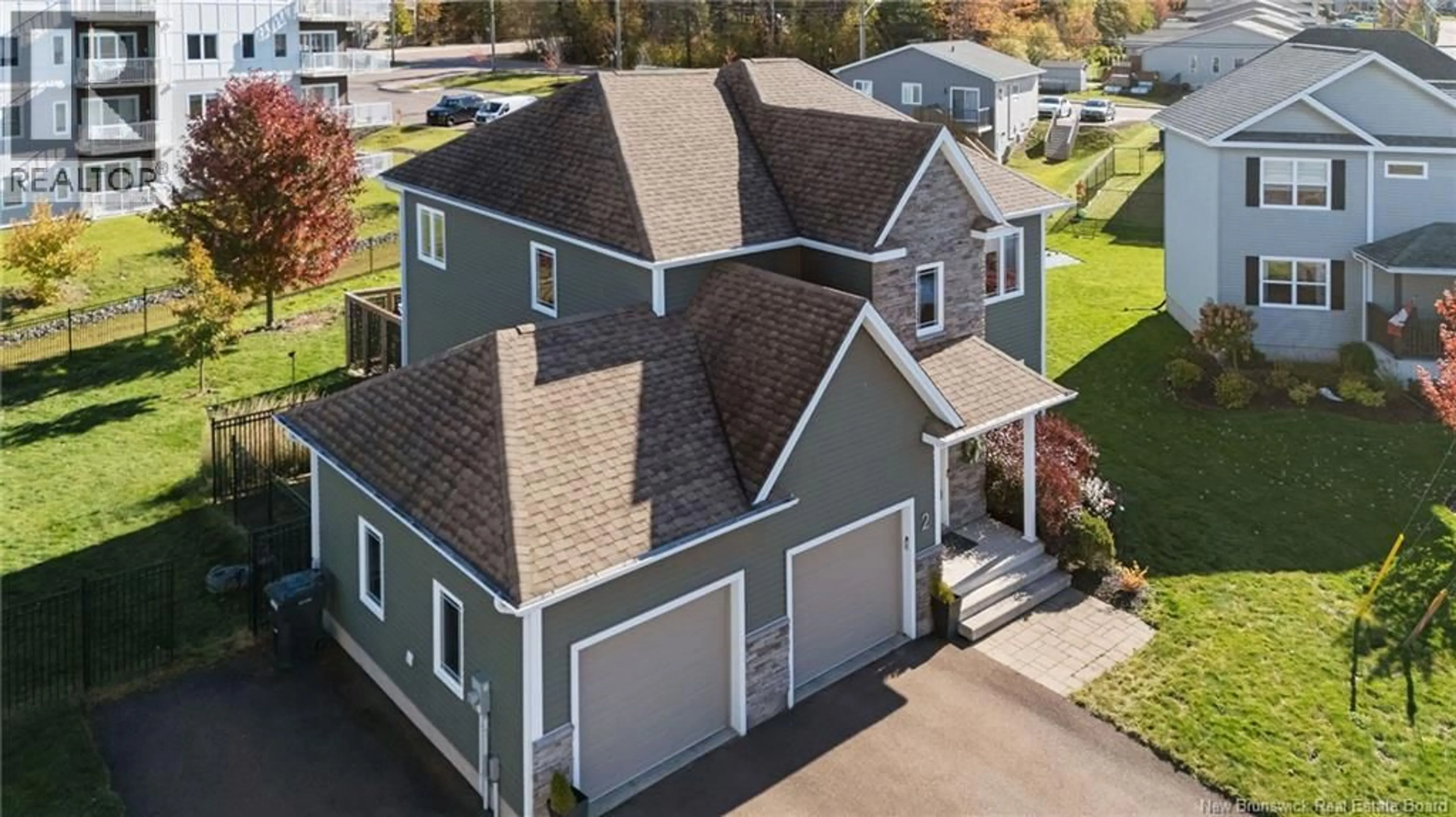 A pic from outside/outdoor area/front of a property/back of a property/a pic from drone, street for 2 HAMMOND STREET, Moncton New Brunswick E1A6C5