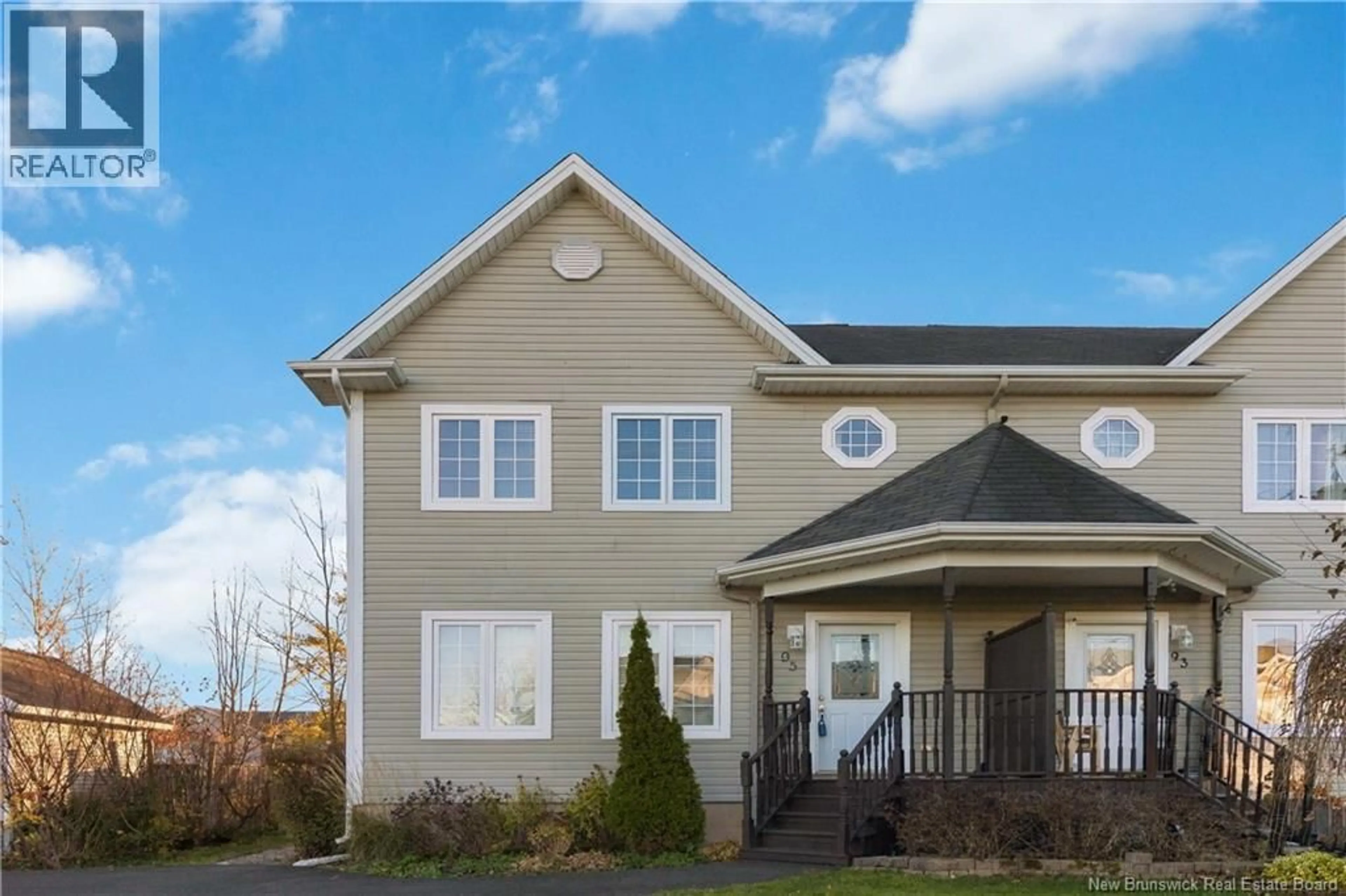 Home with vinyl exterior material, street for 95 CHRISTOPHER CRESCENT, Moncton New Brunswick E1G3V9