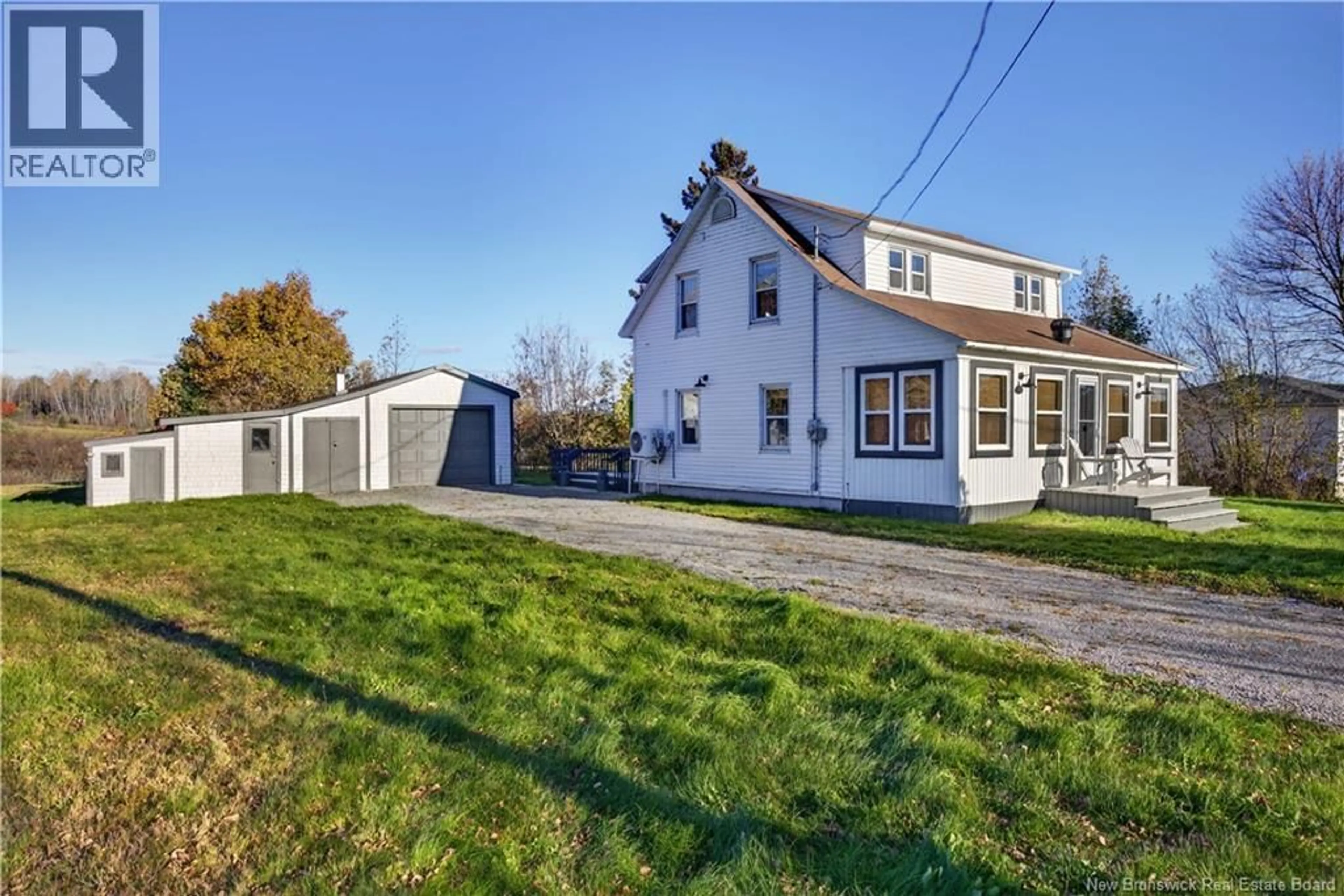 A pic from outside/outdoor area/front of a property/back of a property/a pic from drone, street for 12 DUNNETTS ROAD, Whitney New Brunswick E1V4K9