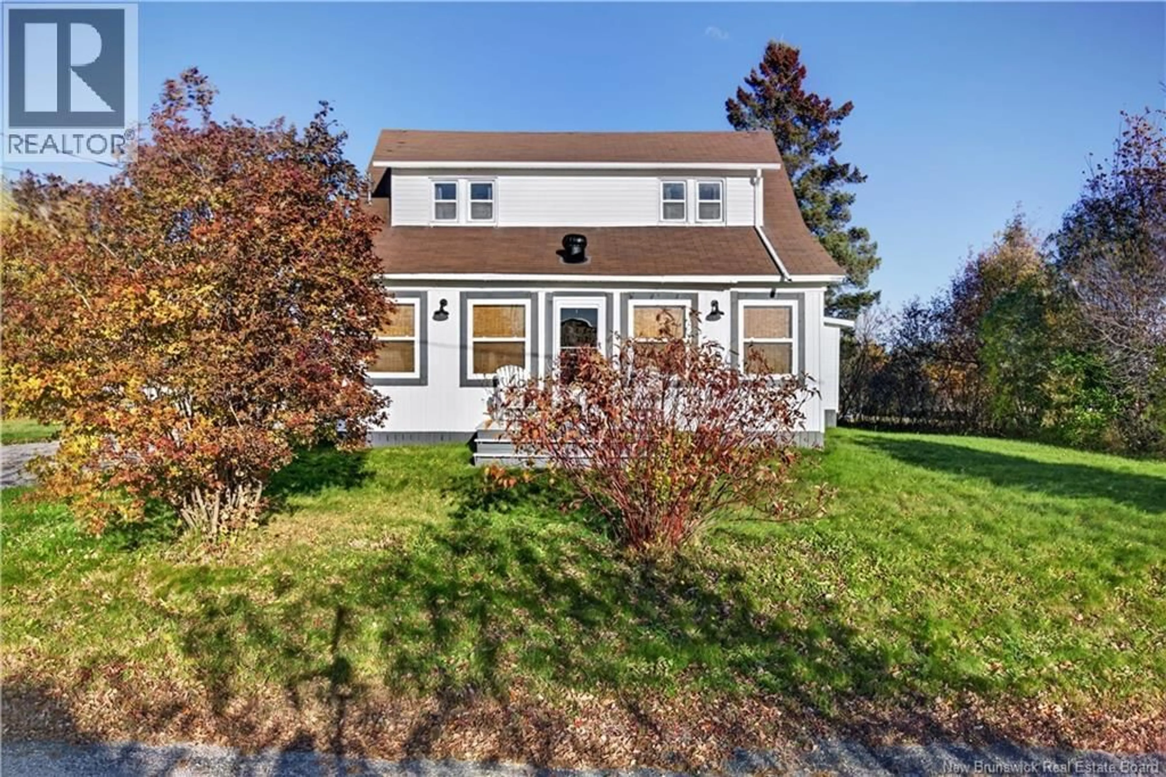 Home with vinyl exterior material, street for 12 DUNNETTS ROAD, Whitney New Brunswick E1V4K9