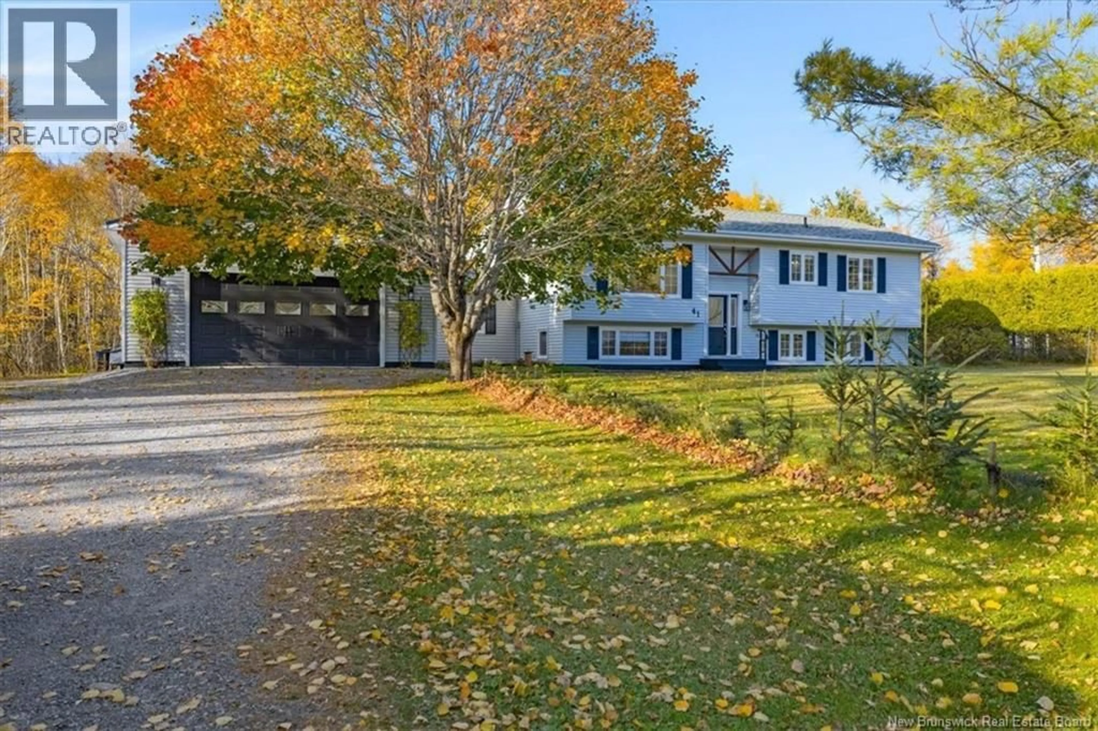 A pic from outside/outdoor area/front of a property/back of a property/a pic from drone, street for 41 ANTHONYS COVE ROAD, Saint John New Brunswick E2P1K9