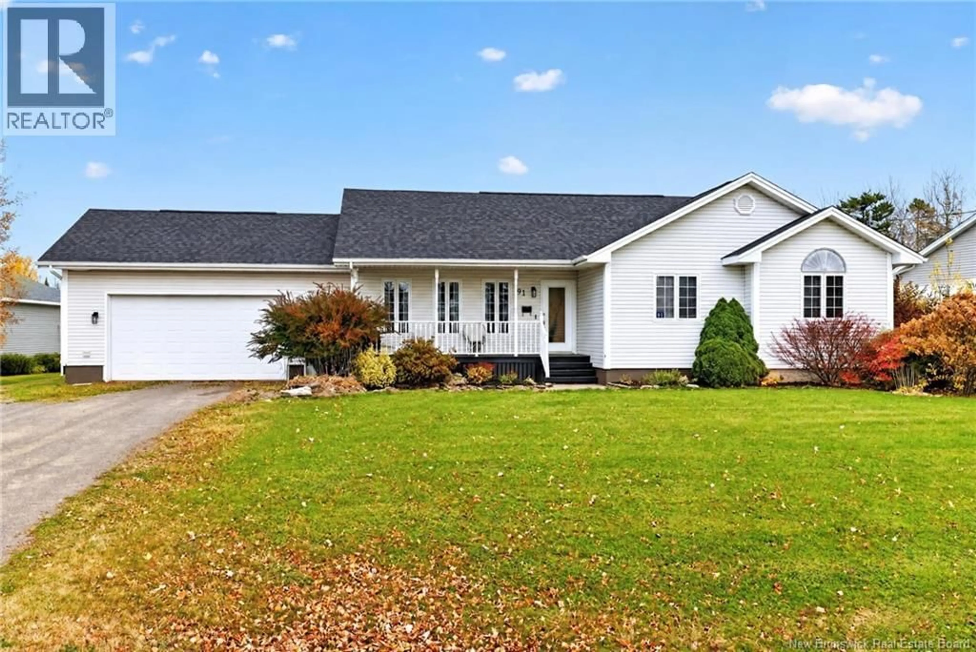Home with vinyl exterior material, street for 91 LEGER STREET, Saint-Antoine New Brunswick E4V1J6