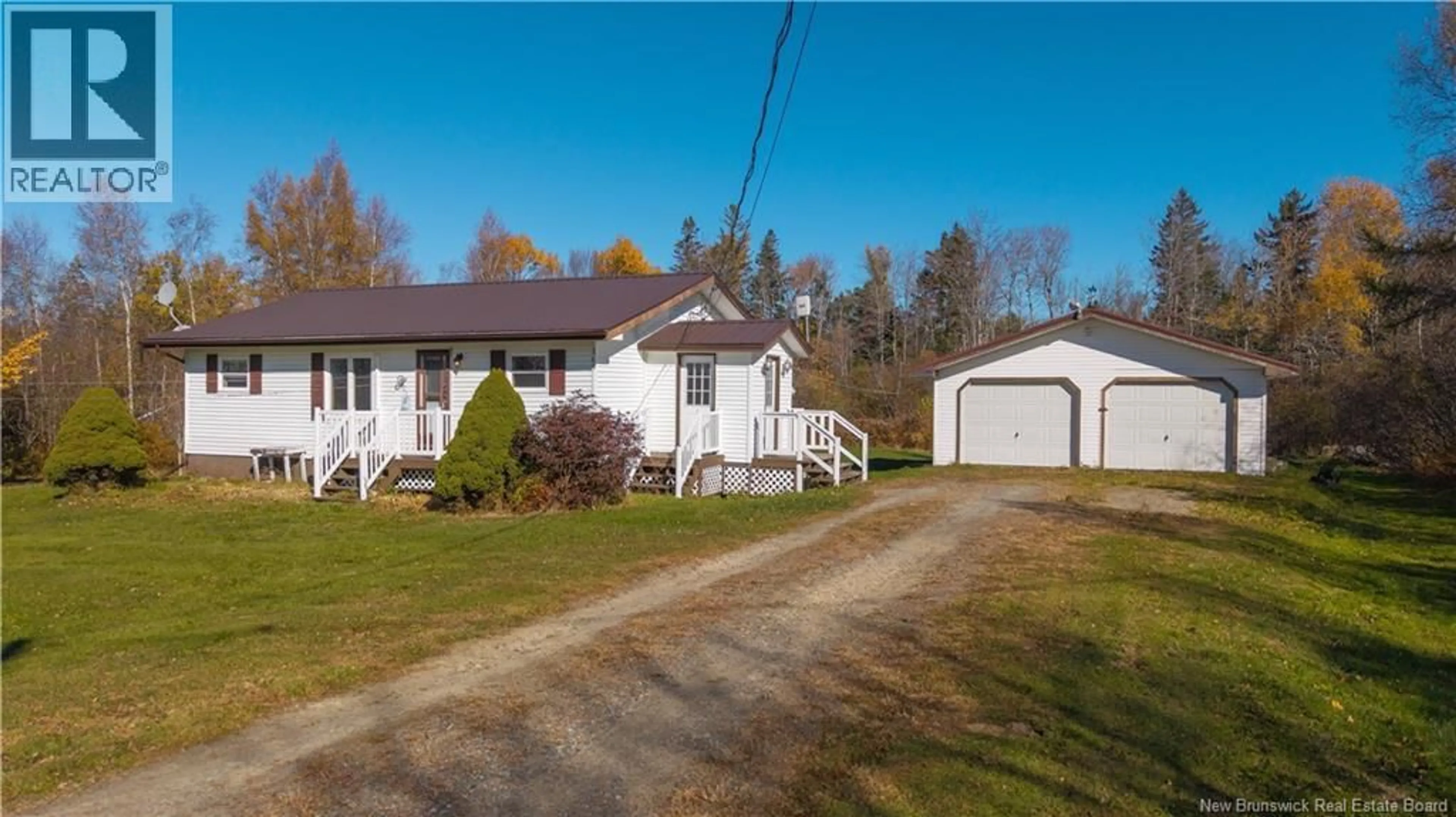 A pic from outside/outdoor area/front of a property/back of a property/a pic from drone, street for 169 MURPHY ROAD, Saint David Ridge New Brunswick E3L4S8