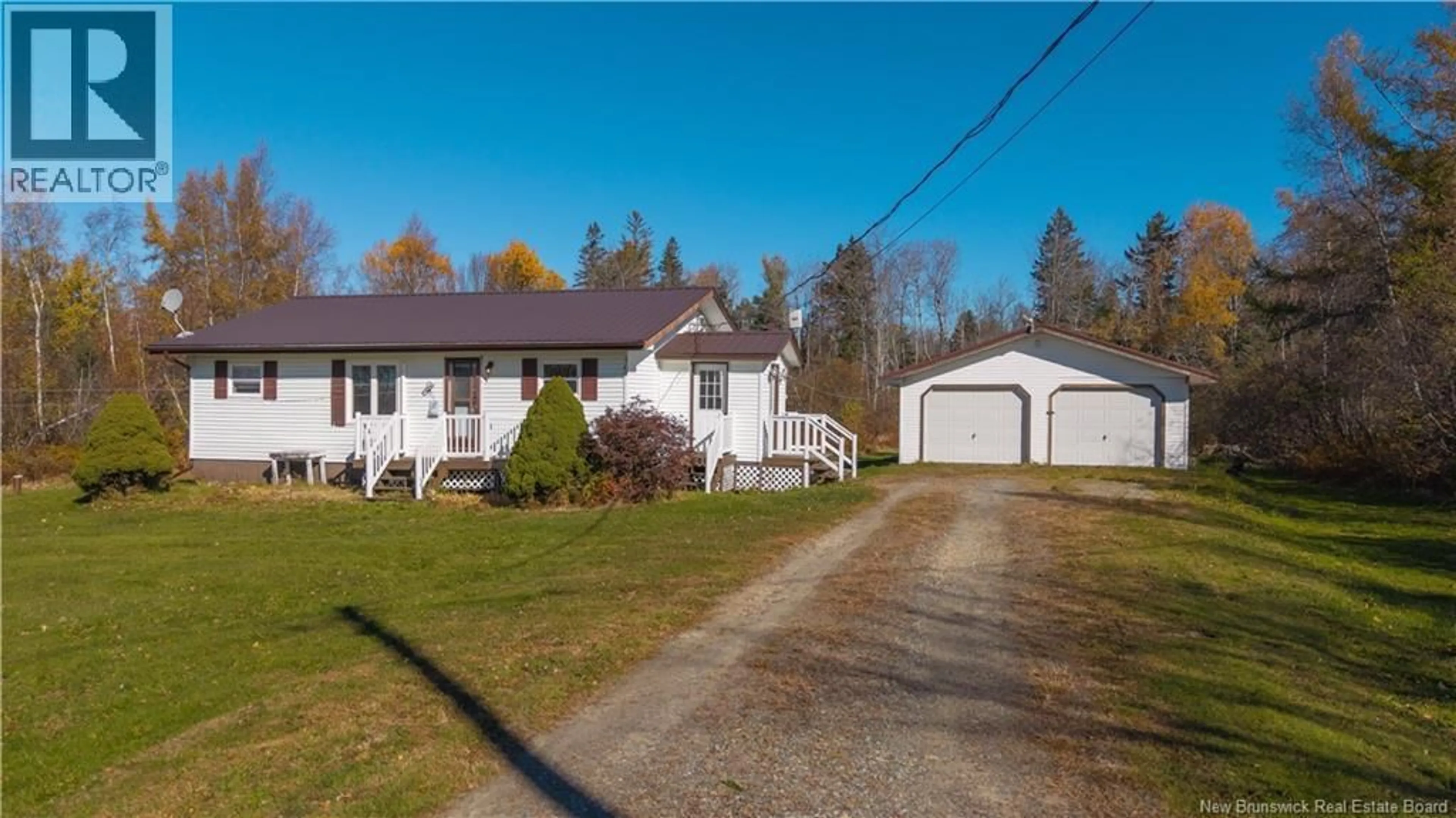 A pic from outside/outdoor area/front of a property/back of a property/a pic from drone, street for 169 MURPHY ROAD, Saint David Ridge New Brunswick E3L4S8