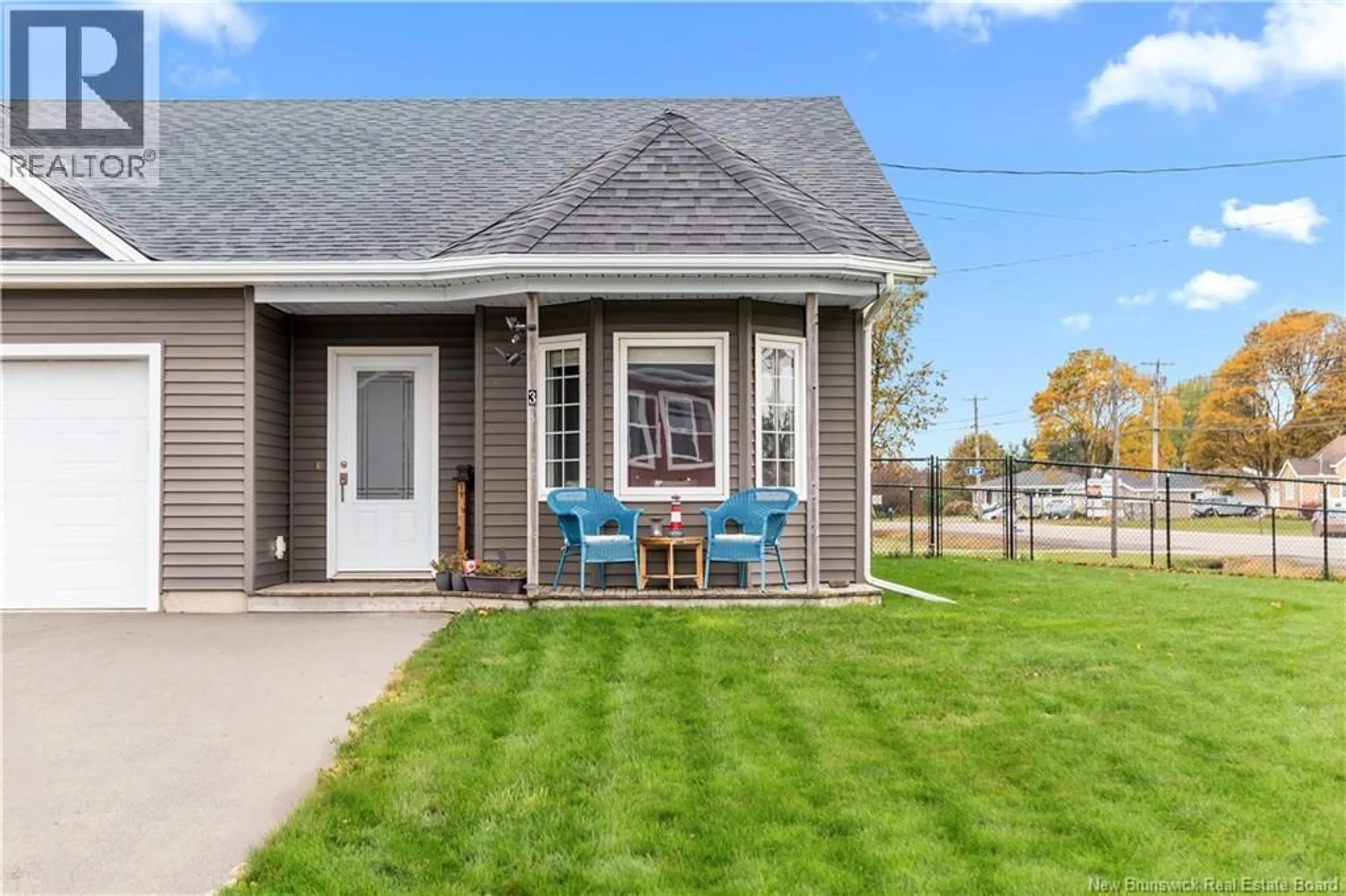 Home with vinyl exterior material, street for 3 MACKINNON STREET, Grand-Barachois New Brunswick E4P0R6