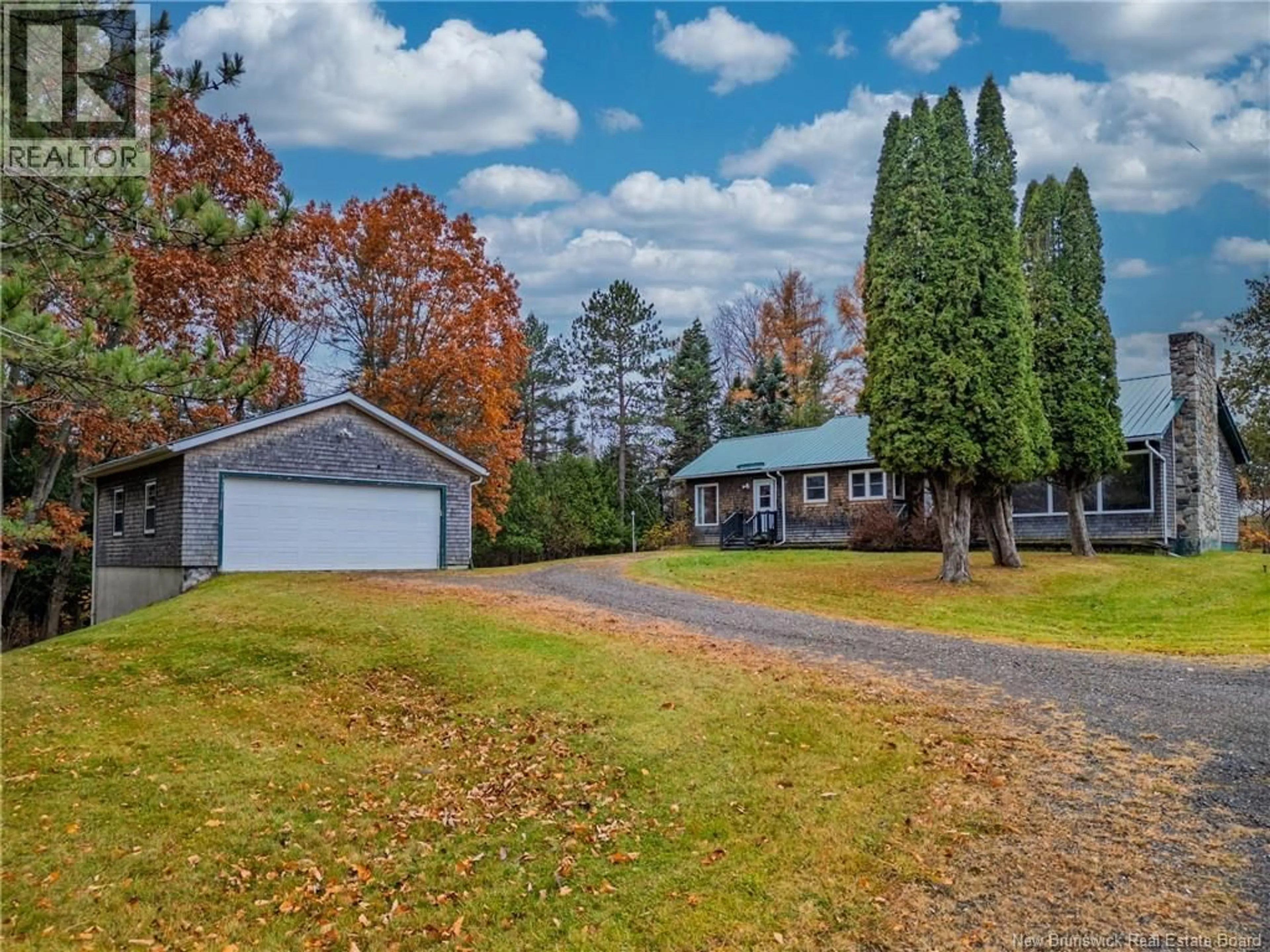 A pic from outside/outdoor area/front of a property/back of a property/a pic from drone, unknown for 87 FRASER STREET, Plaster Rock New Brunswick E7G1R9