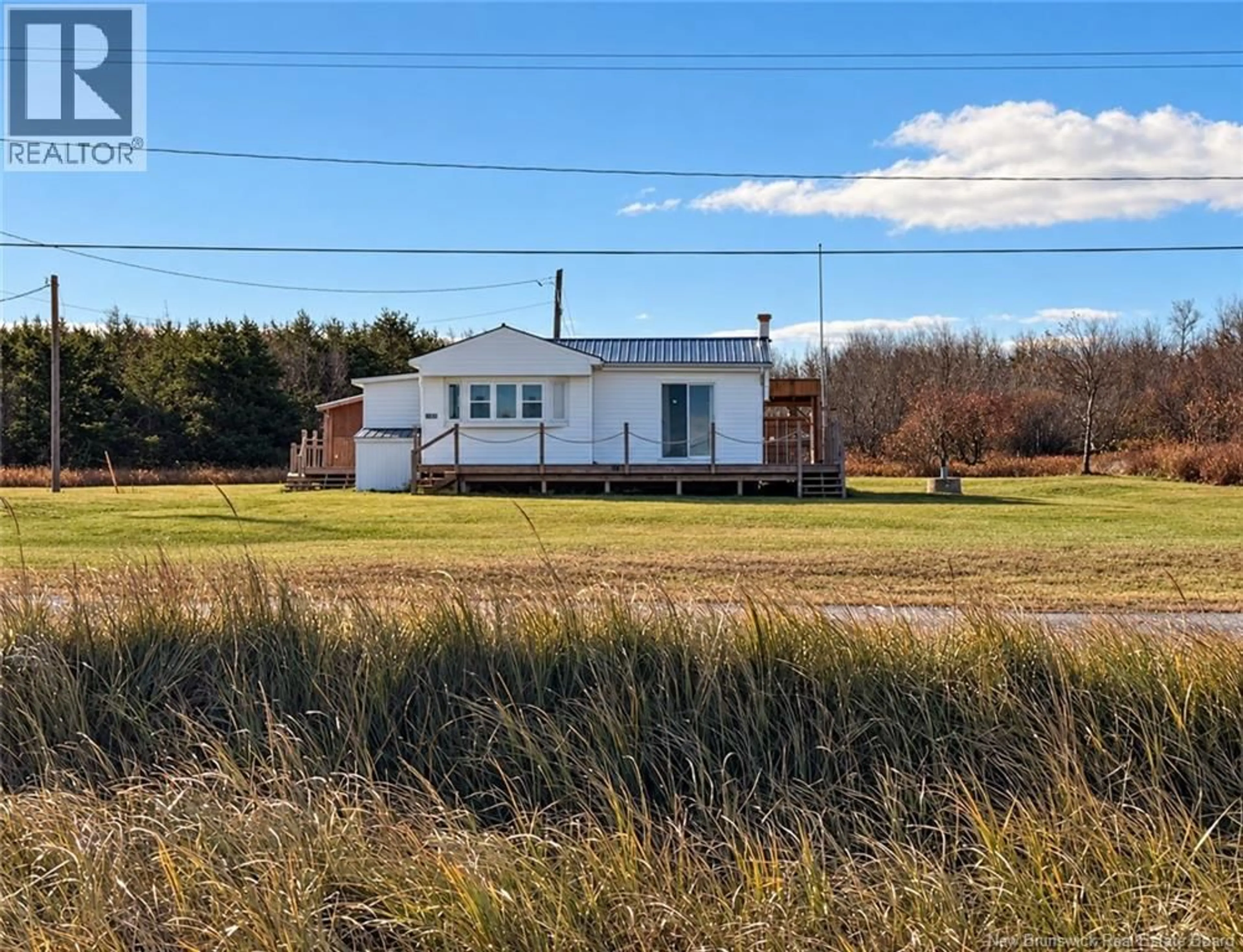 A pic from outside/outdoor area/front of a property/back of a property/a pic from drone, building for 180 ESCUMINAC POINT ROAD, Escuminac New Brunswick E9A1V7
