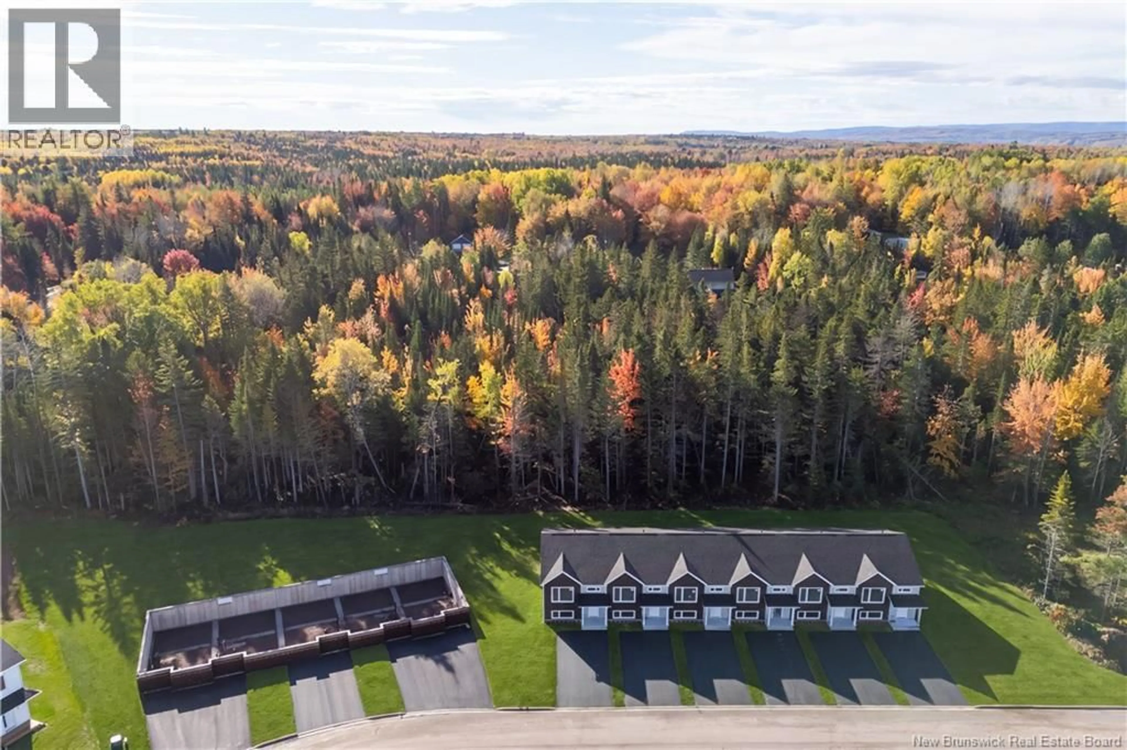 A pic from outside/outdoor area/front of a property/back of a property/a pic from drone, forest/trees view for 227 DES ELEVES STREET, Dieppe New Brunswick E1A4V5