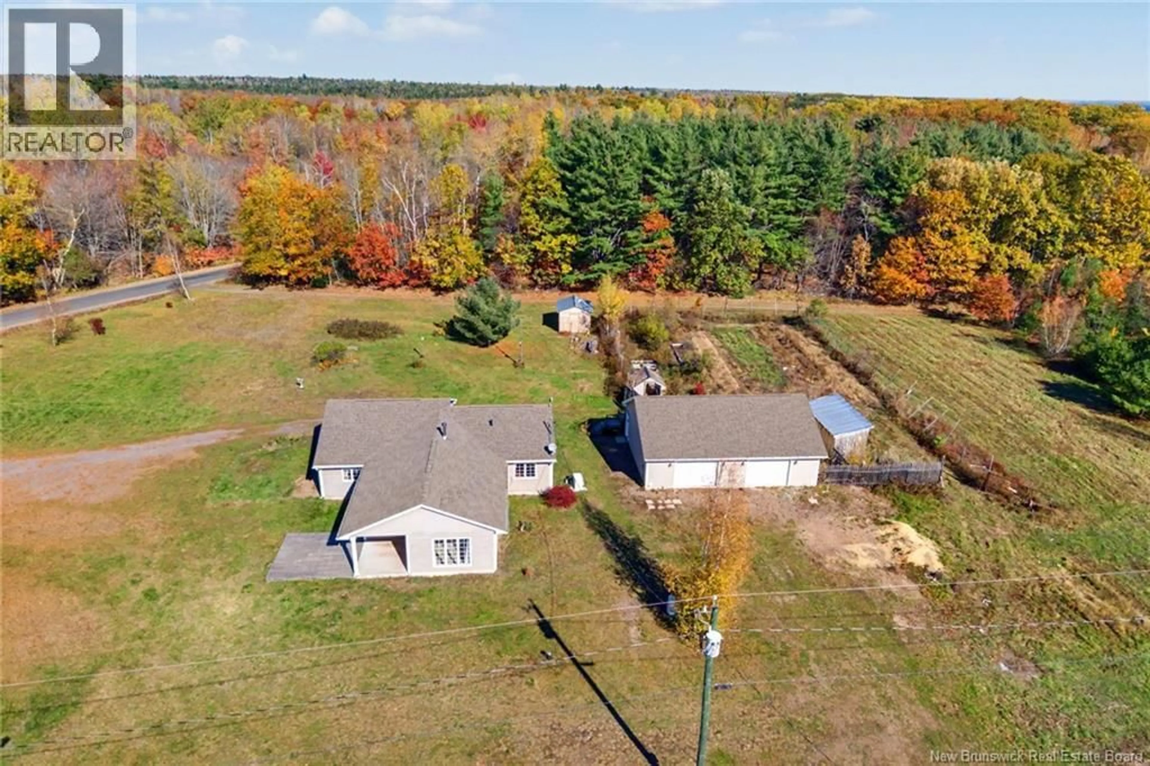 A pic from outside/outdoor area/front of a property/back of a property/a pic from drone, unknown for 811 SCOTCHTOWN ROAD, Scotchtown New Brunswick E4B4B4