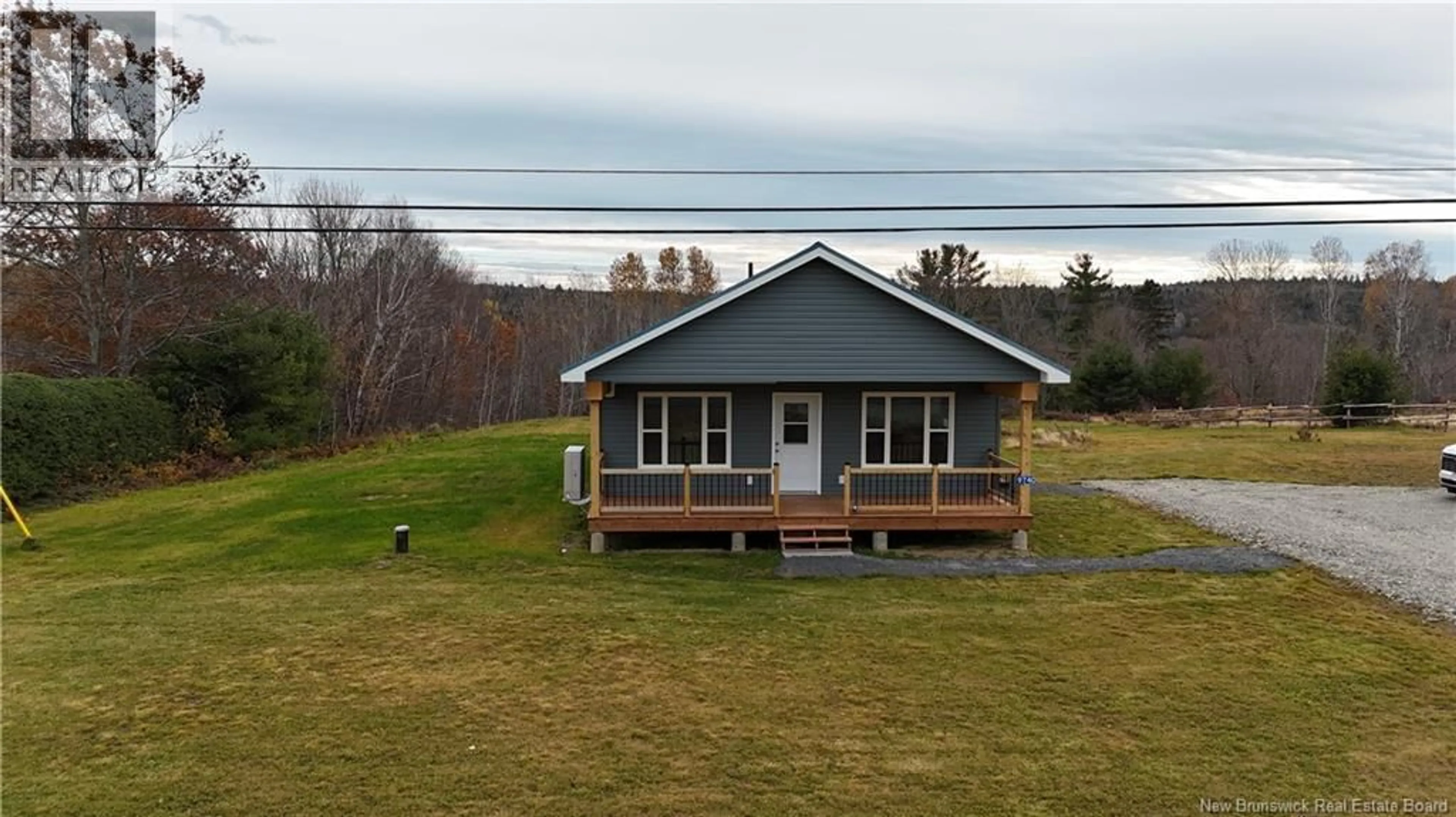 A pic from outside/outdoor area/front of a property/back of a property/a pic from drone, unknown for 9740 ROUTE 8, Blissfield New Brunswick E9C1L6