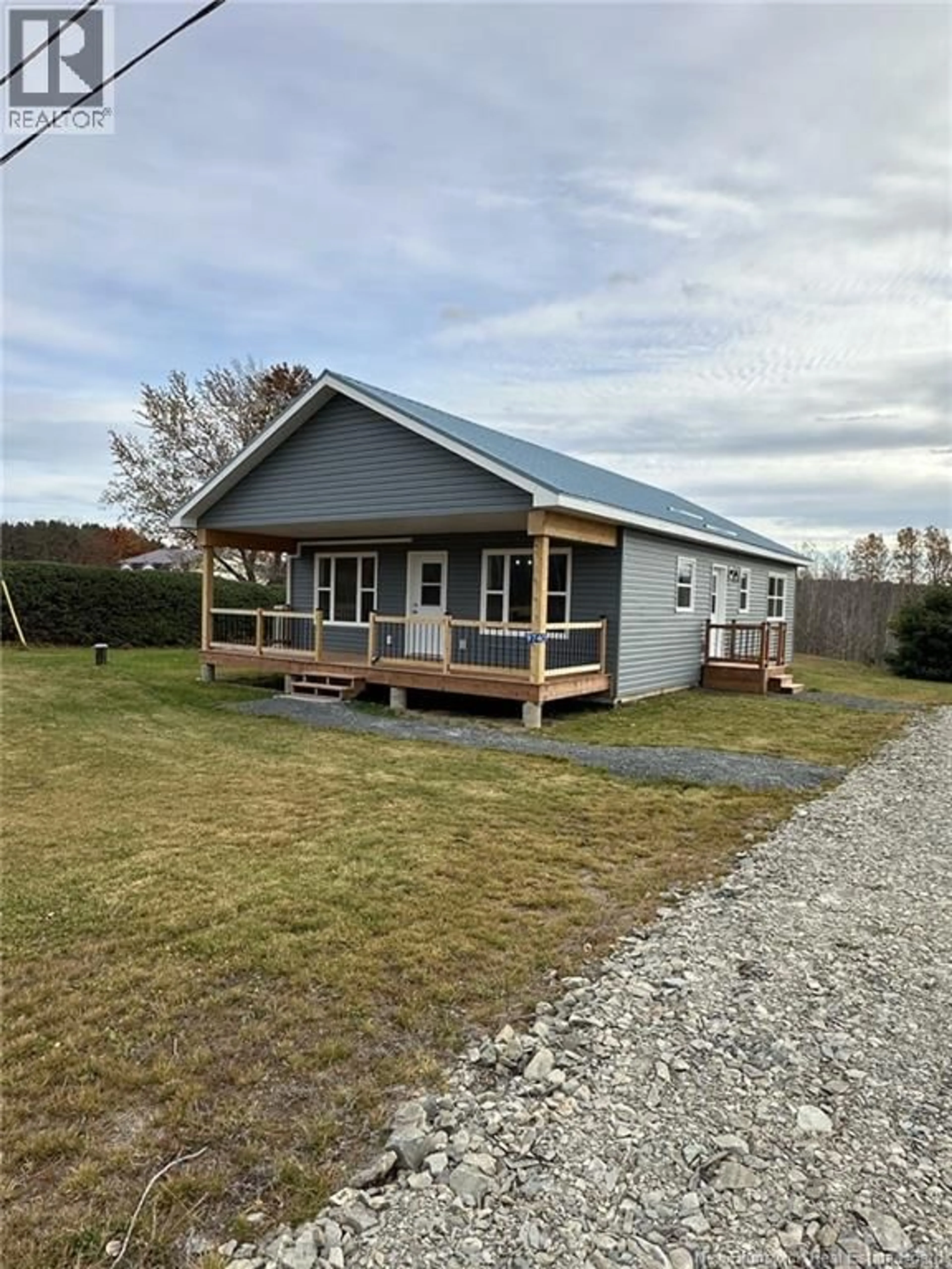 A pic from outside/outdoor area/front of a property/back of a property/a pic from drone, building for 9740 ROUTE 8, Blissfield New Brunswick E9C1L6