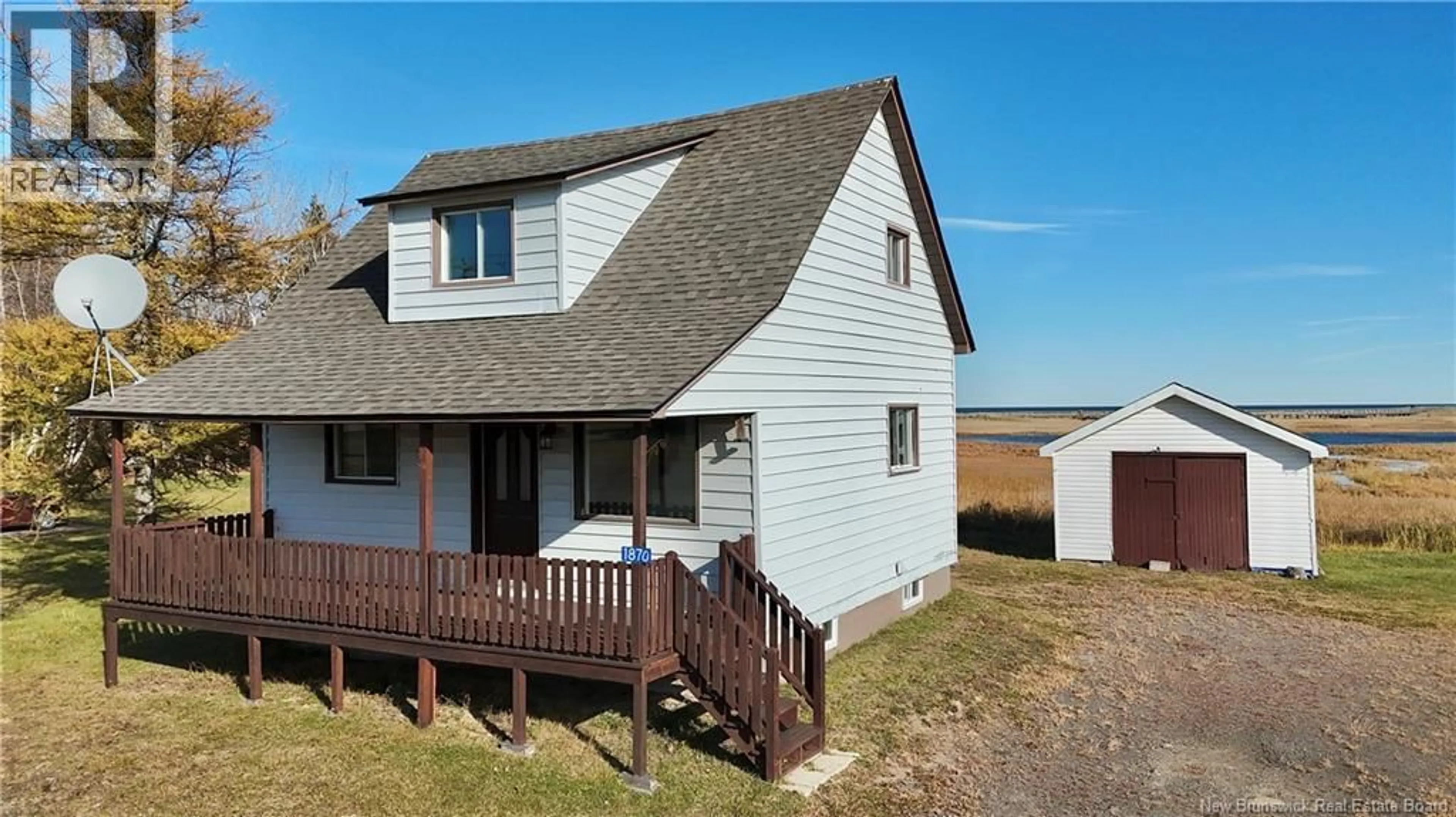A pic from outside/outdoor area/front of a property/back of a property/a pic from drone, unknown for 1870 ROUTE 475, Saint-Edouard-De-Kent New Brunswick E4S4W9