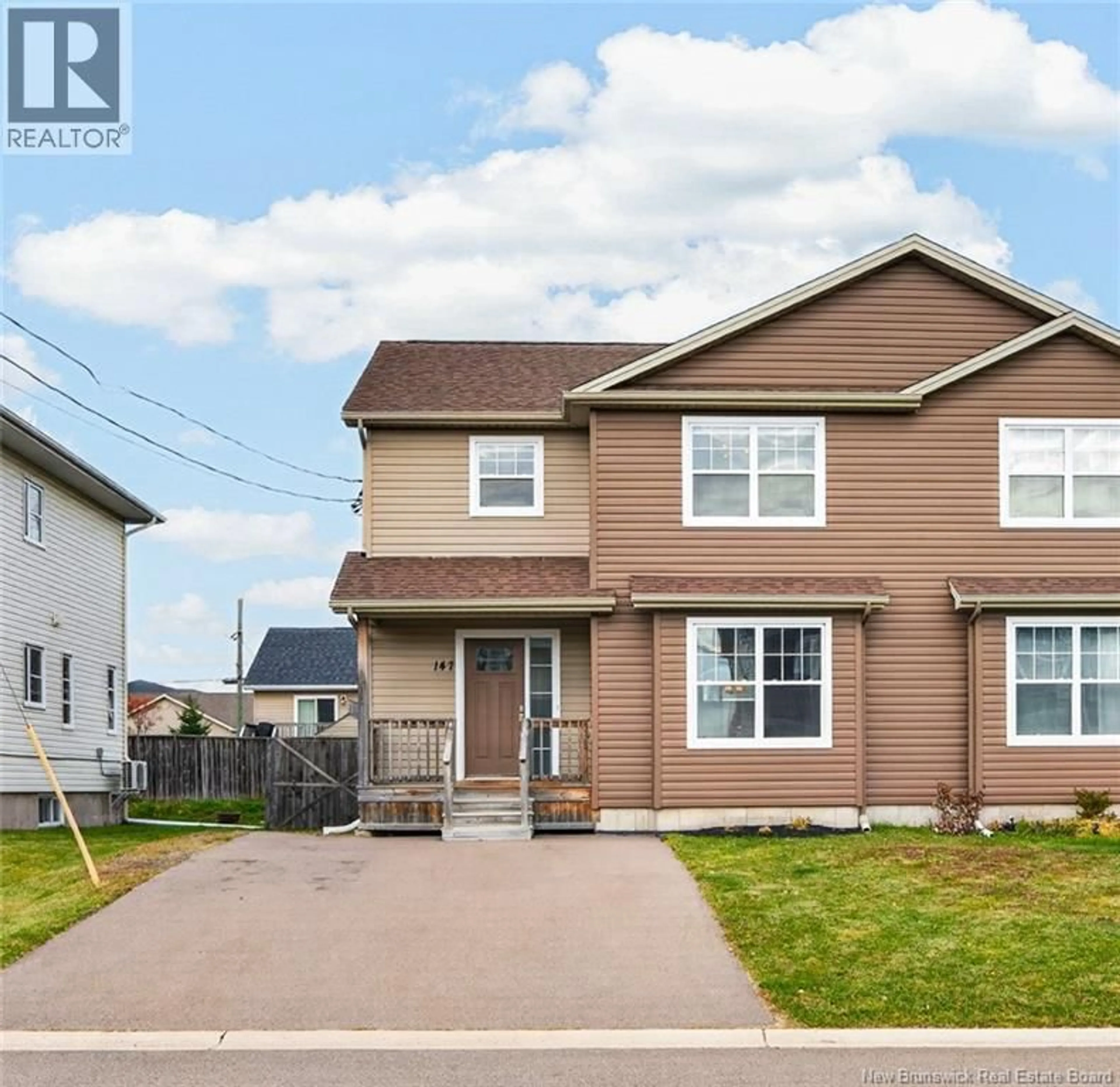 Home with vinyl exterior material, street for 147 SURETTE STREET, Dieppe New Brunswick E1A9R3