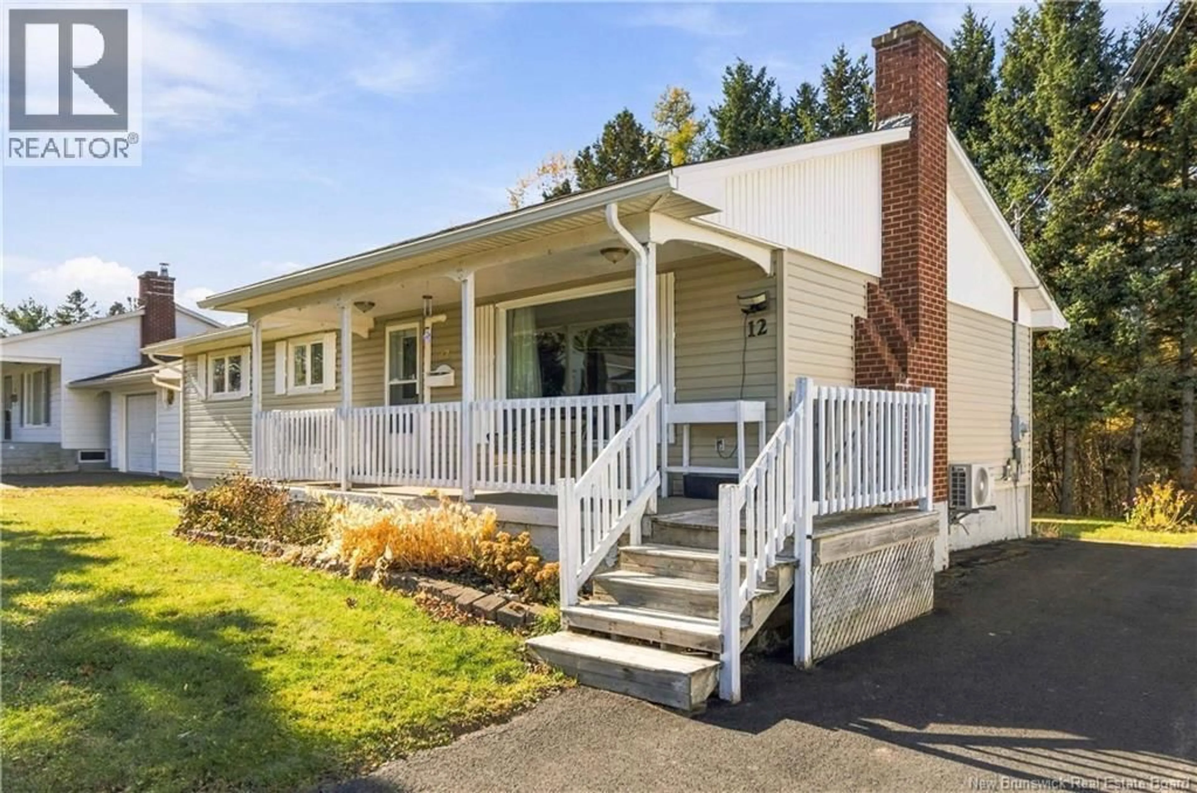 Home with vinyl exterior material, street for 12 CRAIG COURT, Riverview New Brunswick E1B4M4