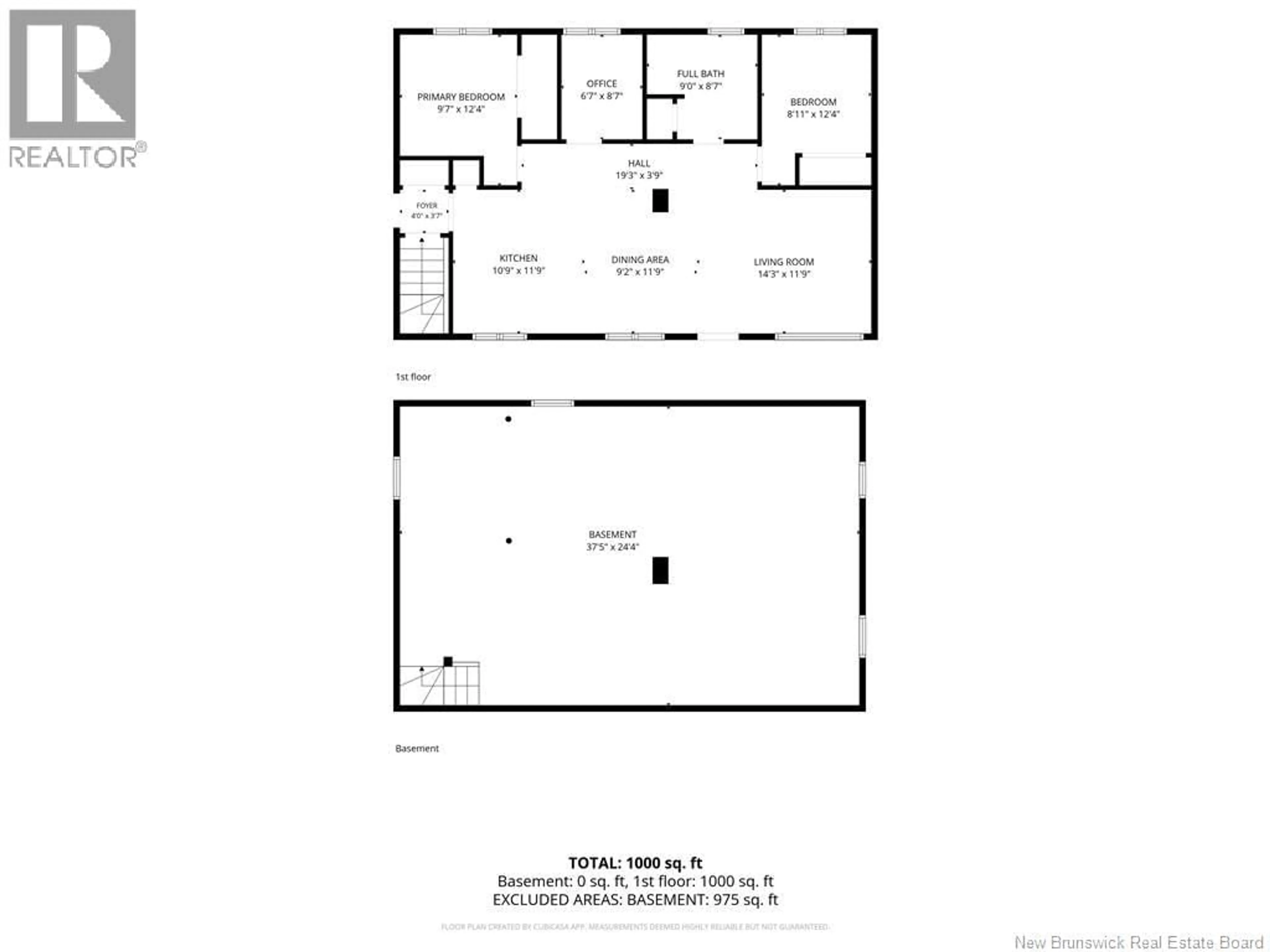 Floor plan for 166 MURRAY ROAD, Robinsonville New Brunswick E3N6H4