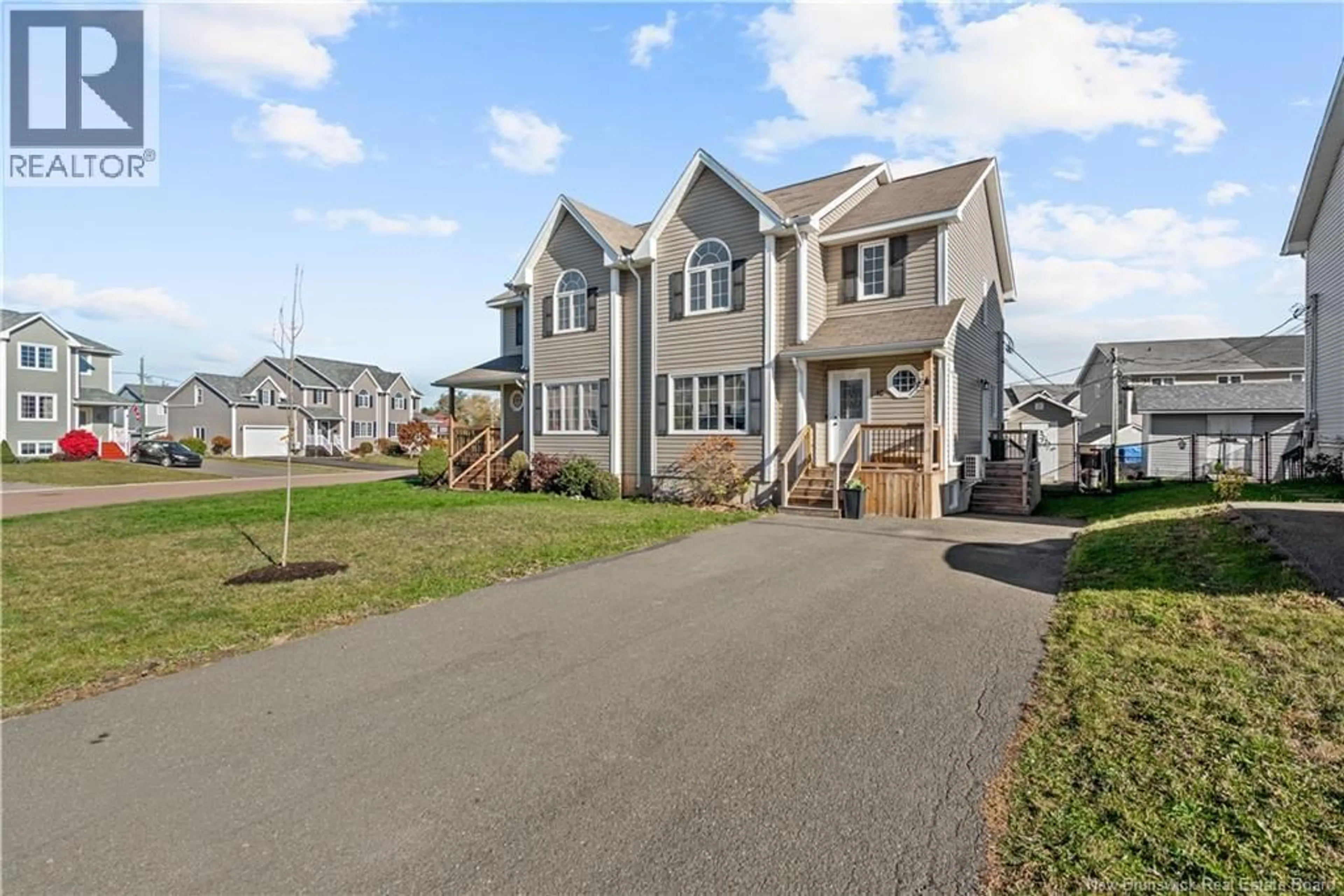 Home with vinyl exterior material, street for 10 DALTON STREET, Riverview New Brunswick E1B0G7