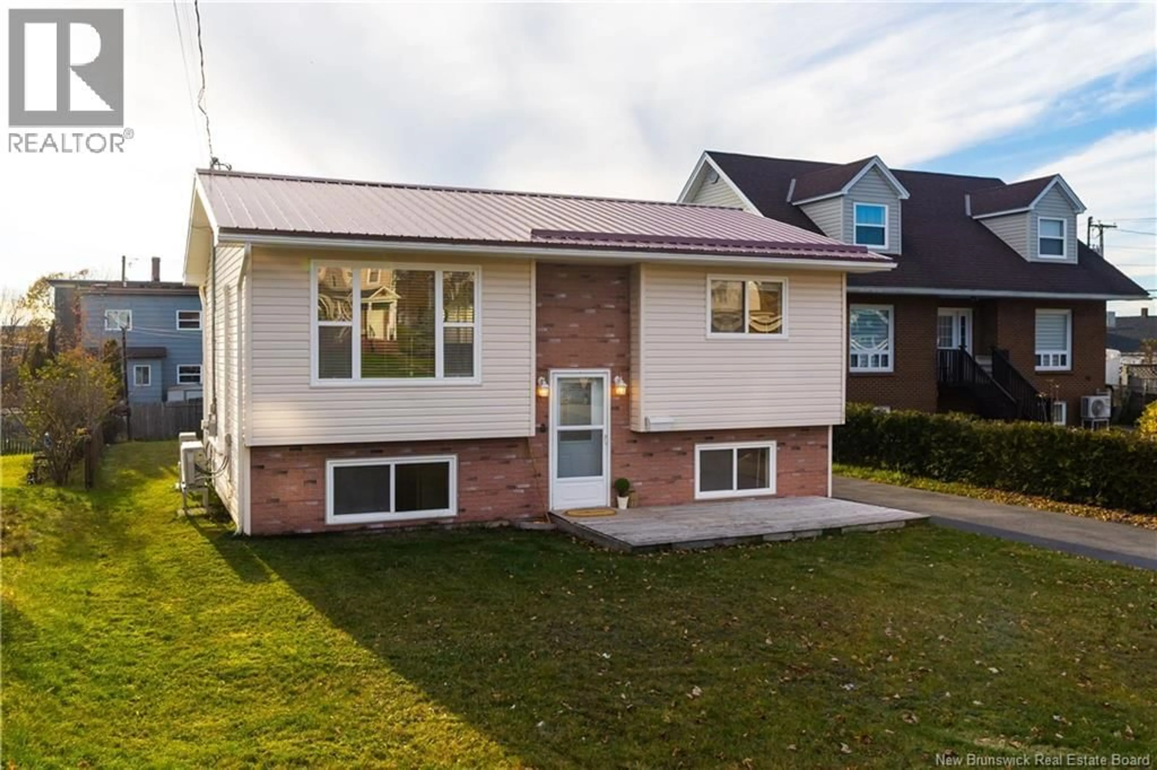 Home with vinyl exterior material, street for 48 BELGRAVE STREET, Saint John New Brunswick E2J1C8