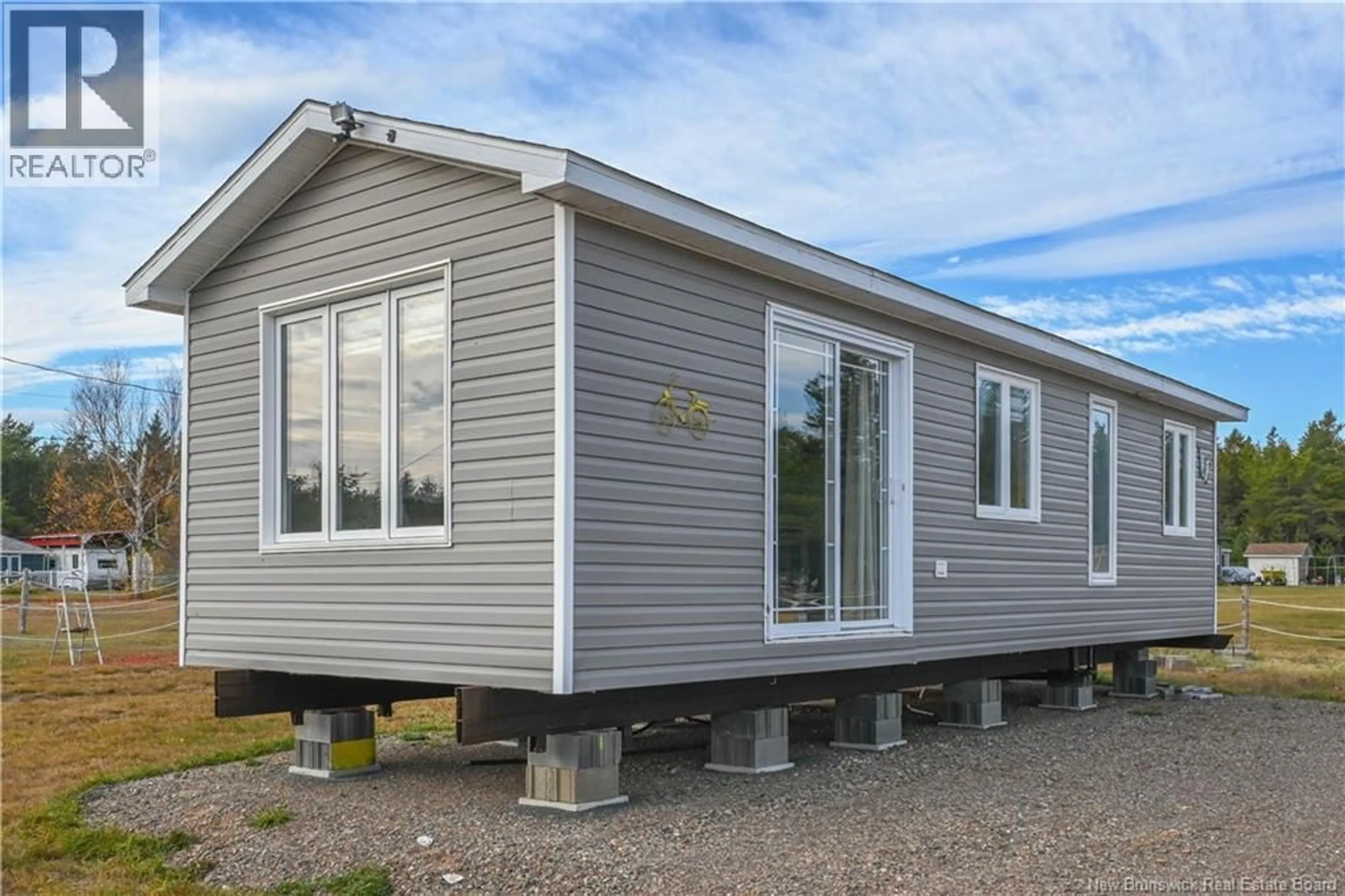 Home with vinyl exterior material, building for 0 OLIVIER ROAD, Maisonnette New Brunswick E8N2J7