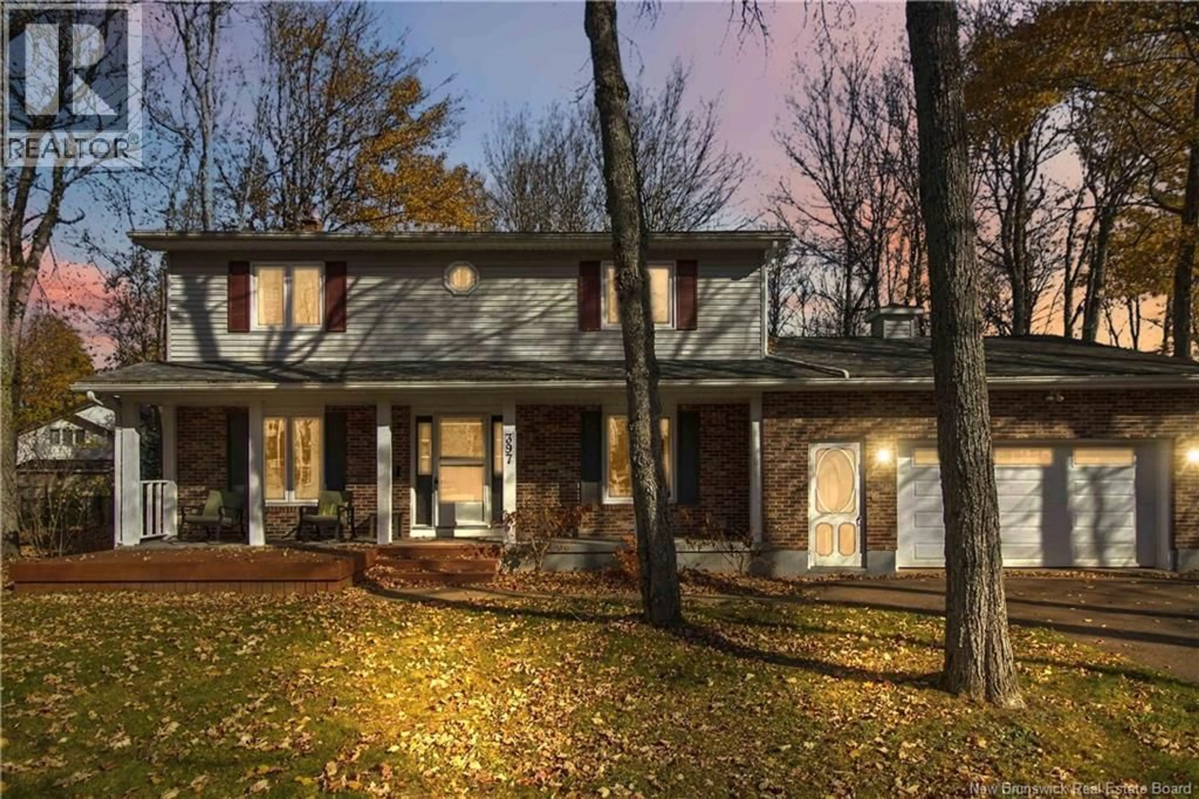 Home with brick exterior material, street for 397 GLENCAIRN DRIVE, Moncton New Brunswick E1G1Y5