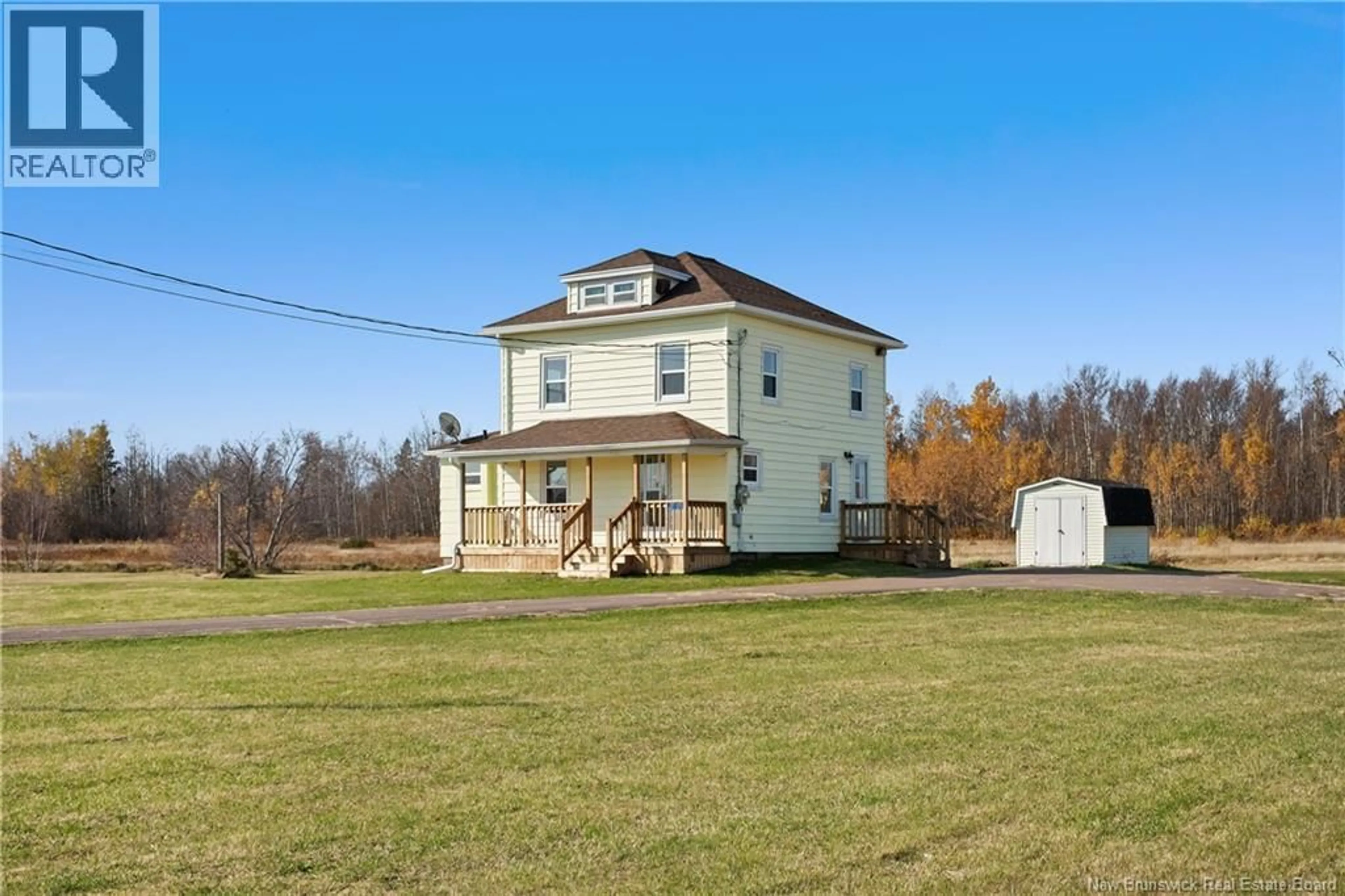 A pic from outside/outdoor area/front of a property/back of a property/a pic from drone, building for 2155 RTE 950, Petit-Cap New Brunswick E4N2J9