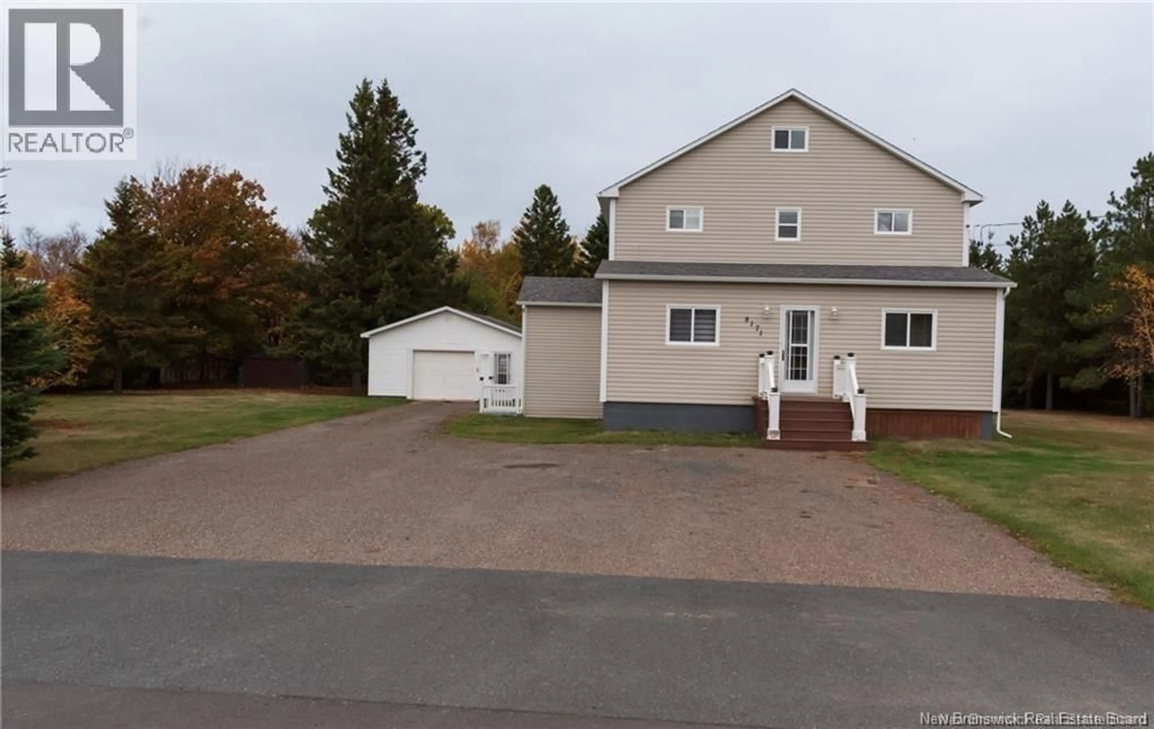 A pic from outside/outdoor area/front of a property/back of a property/a pic from drone, building for 8171 ROUTE 313, Sainte-Cécile New Brunswick E8T1W6