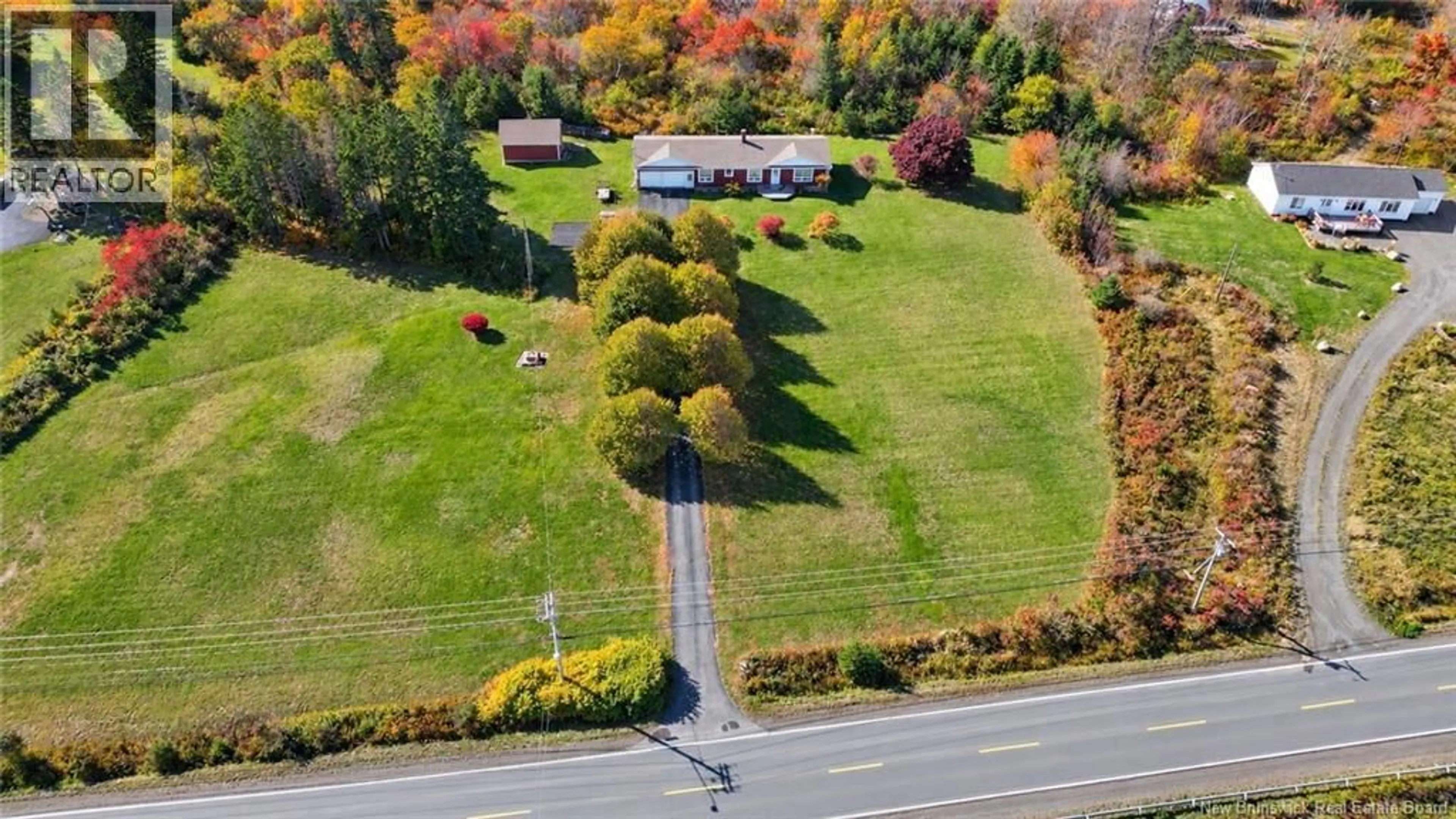 A pic from outside/outdoor area/front of a property/back of a property/a pic from drone, unknown for 390 ROUTE 776, Grand Manan New Brunswick E5G1C8