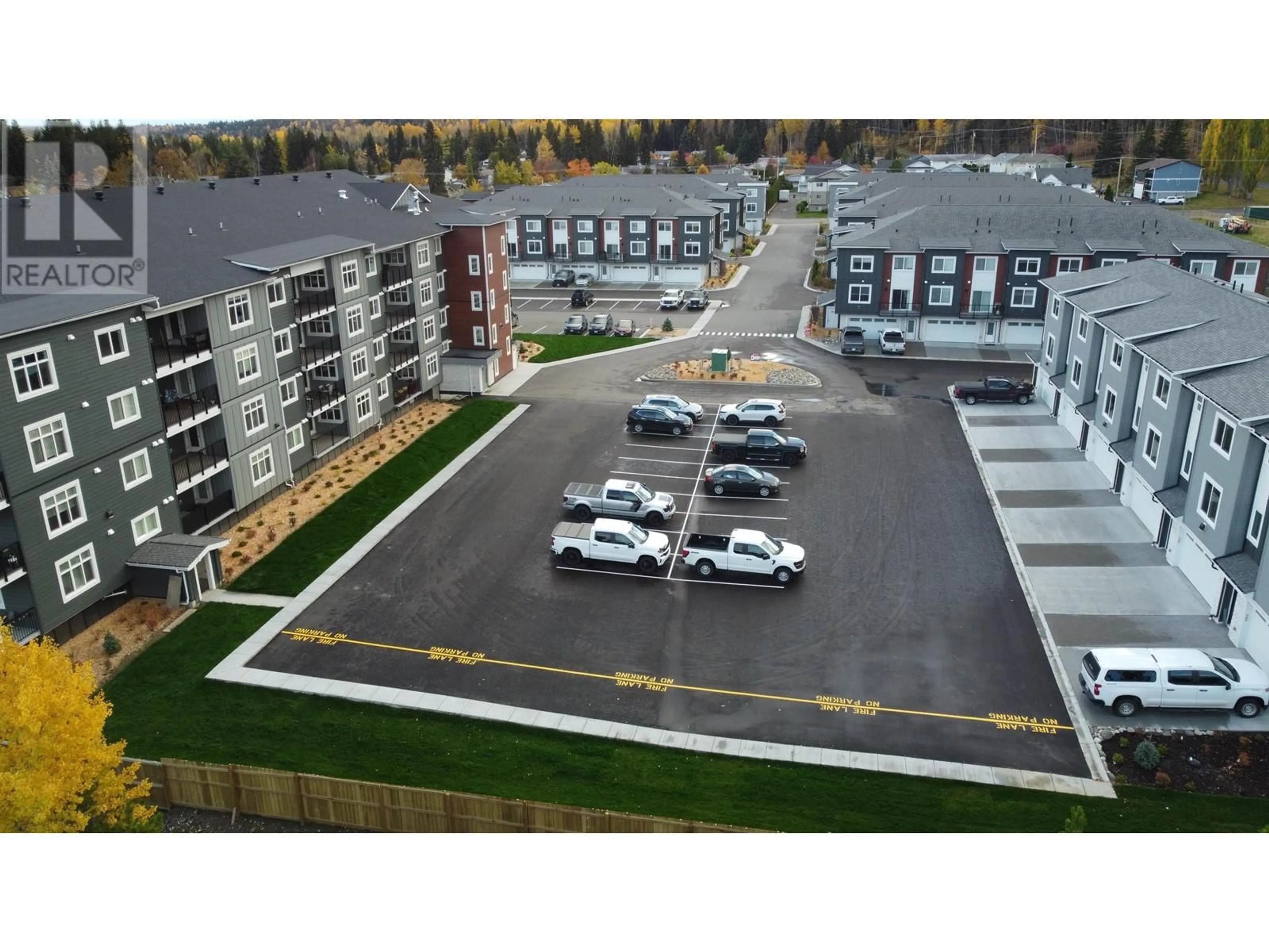 A pic from outside/outdoor area/front of a property/back of a property/a pic from drone, building for 101 - 4278 22ND AVENUE, Prince George British Columbia V2N0J4