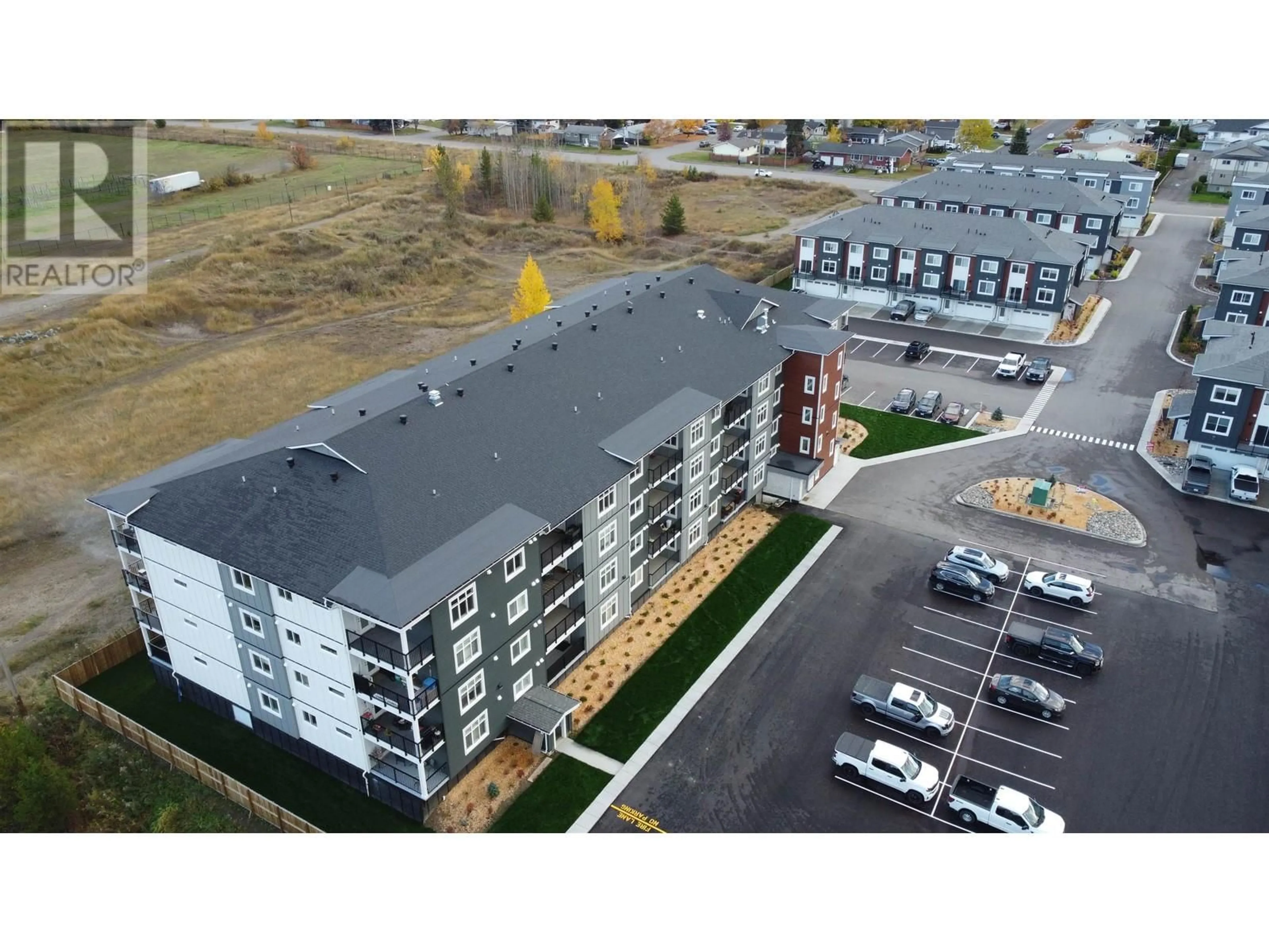 A pic from outside/outdoor area/front of a property/back of a property/a pic from drone, building for 203 - 4278 22ND AVENUE, Prince George British Columbia V2N0J4
