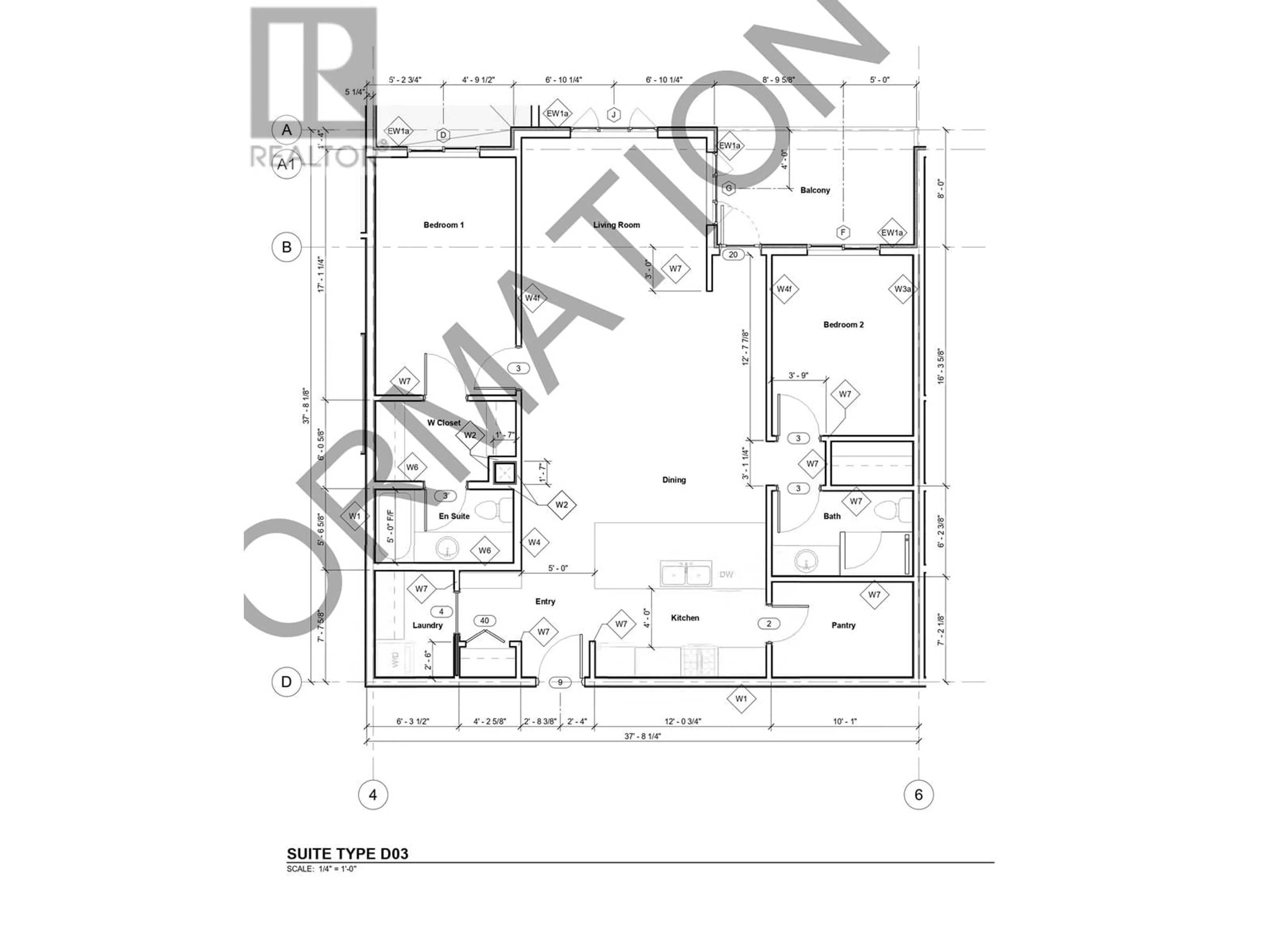 Floor plan for 203 4278 22ND AVENUE, Prince George British Columbia V2N0J4