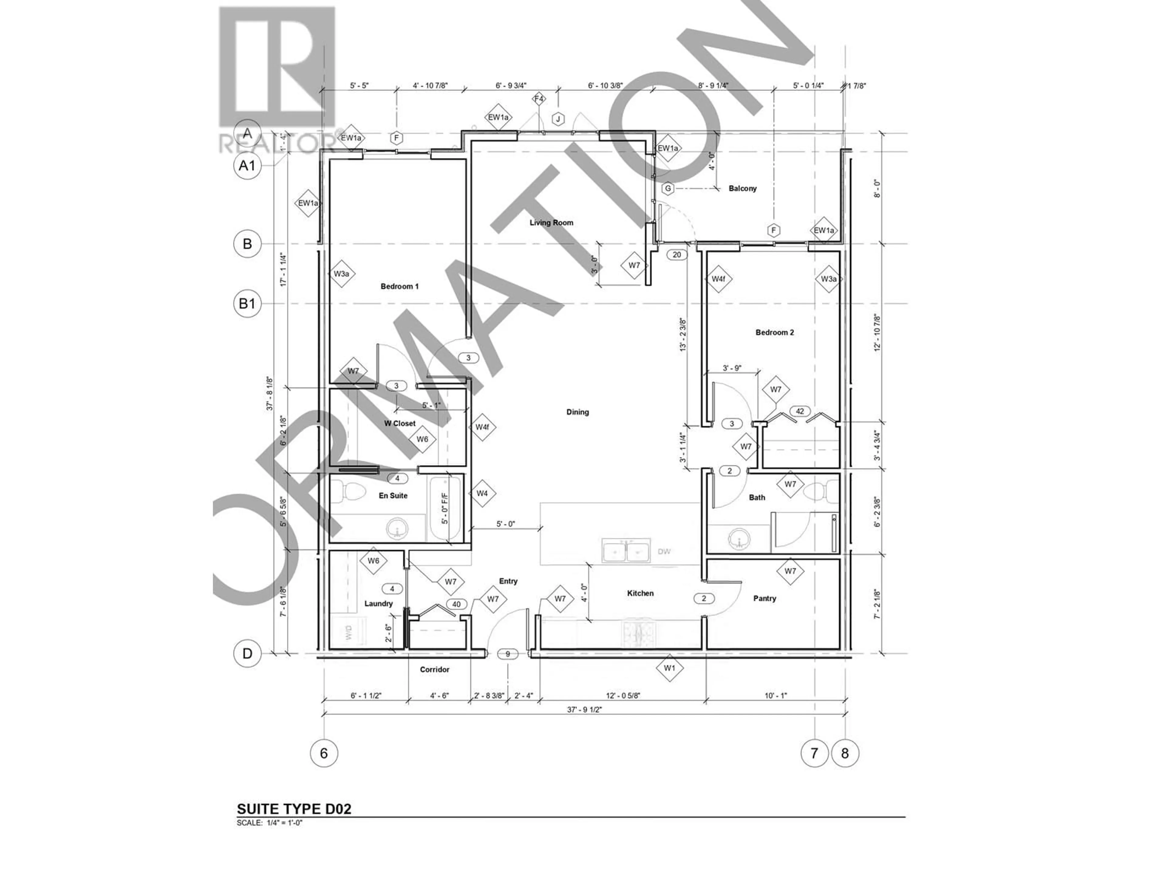 Floor plan for 305 4278 22ND AVENUE, Prince George British Columbia V2N0J4