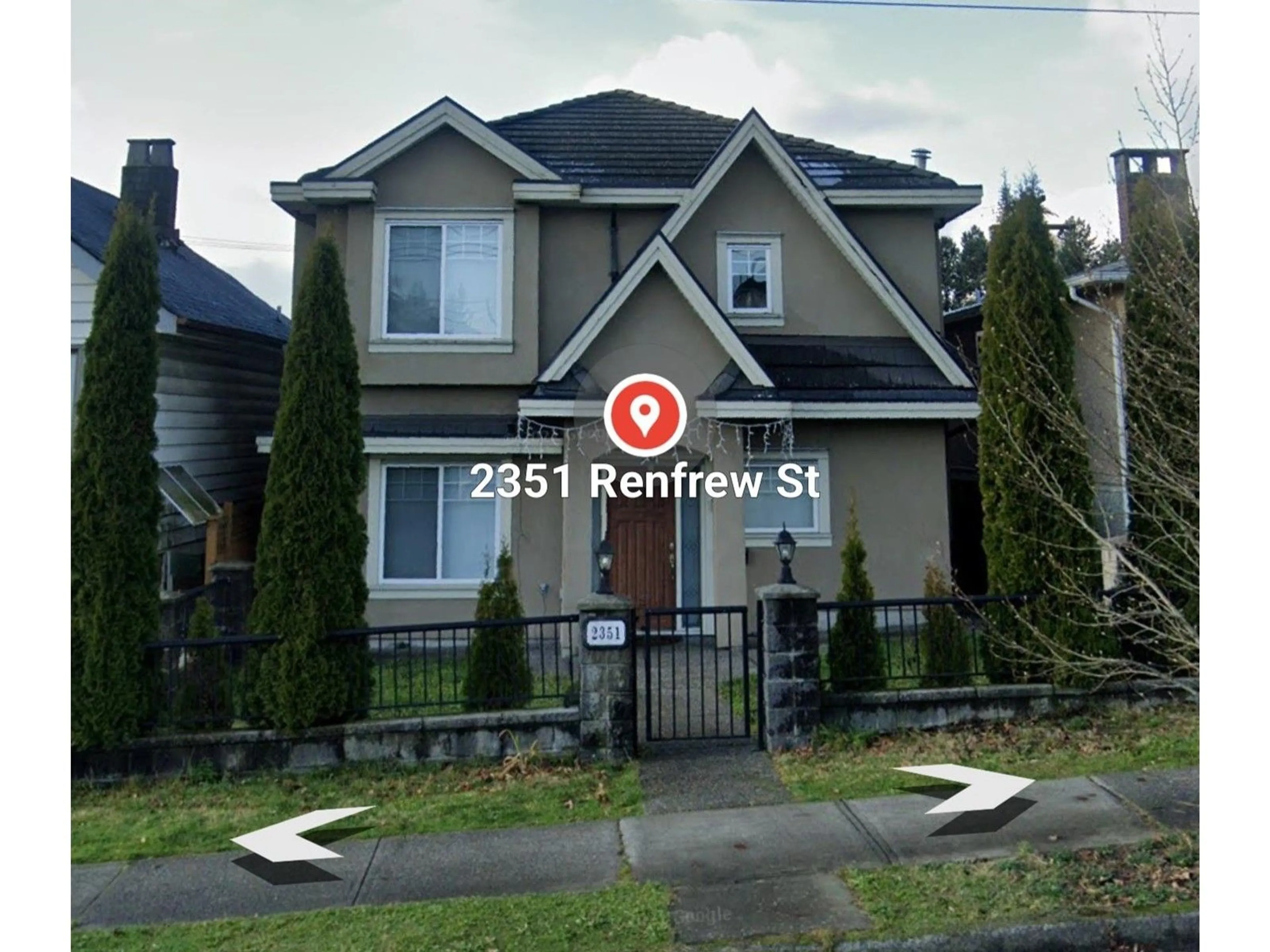 Frontside or backside of a home for 2351 RENFREW STREET, Vancouver British Columbia V5M3J8