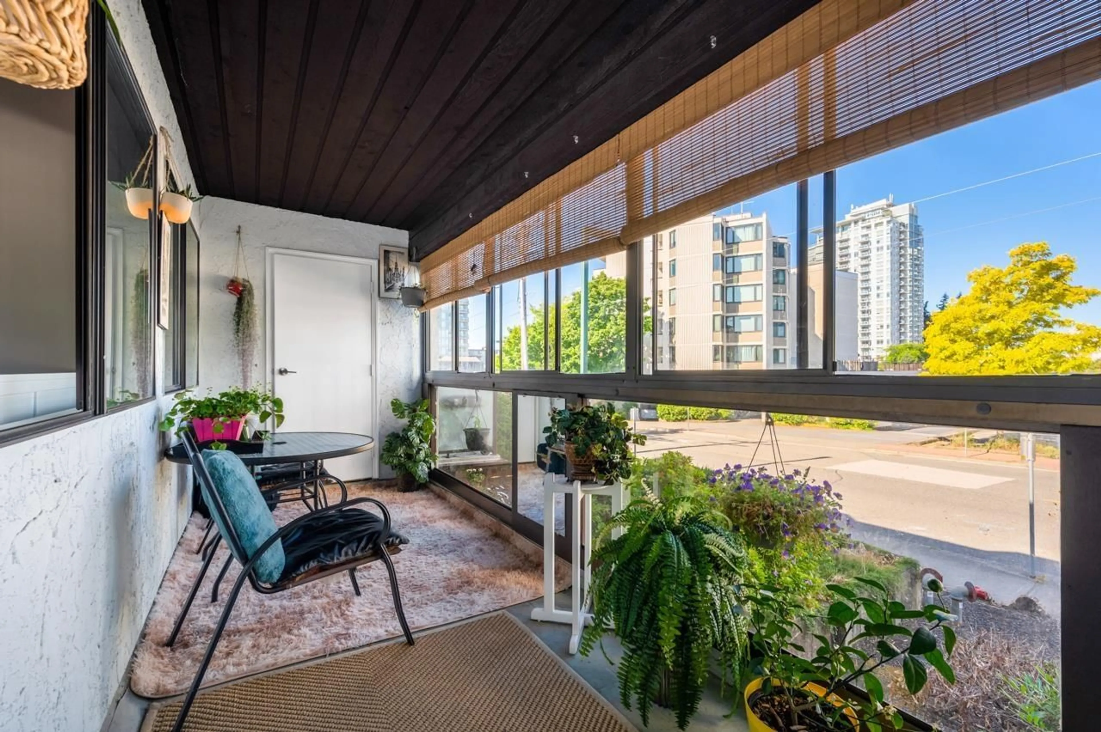 Balcony in the apartment for 202 1526 GEORGE STREET, White Rock British Columbia V4B4A5