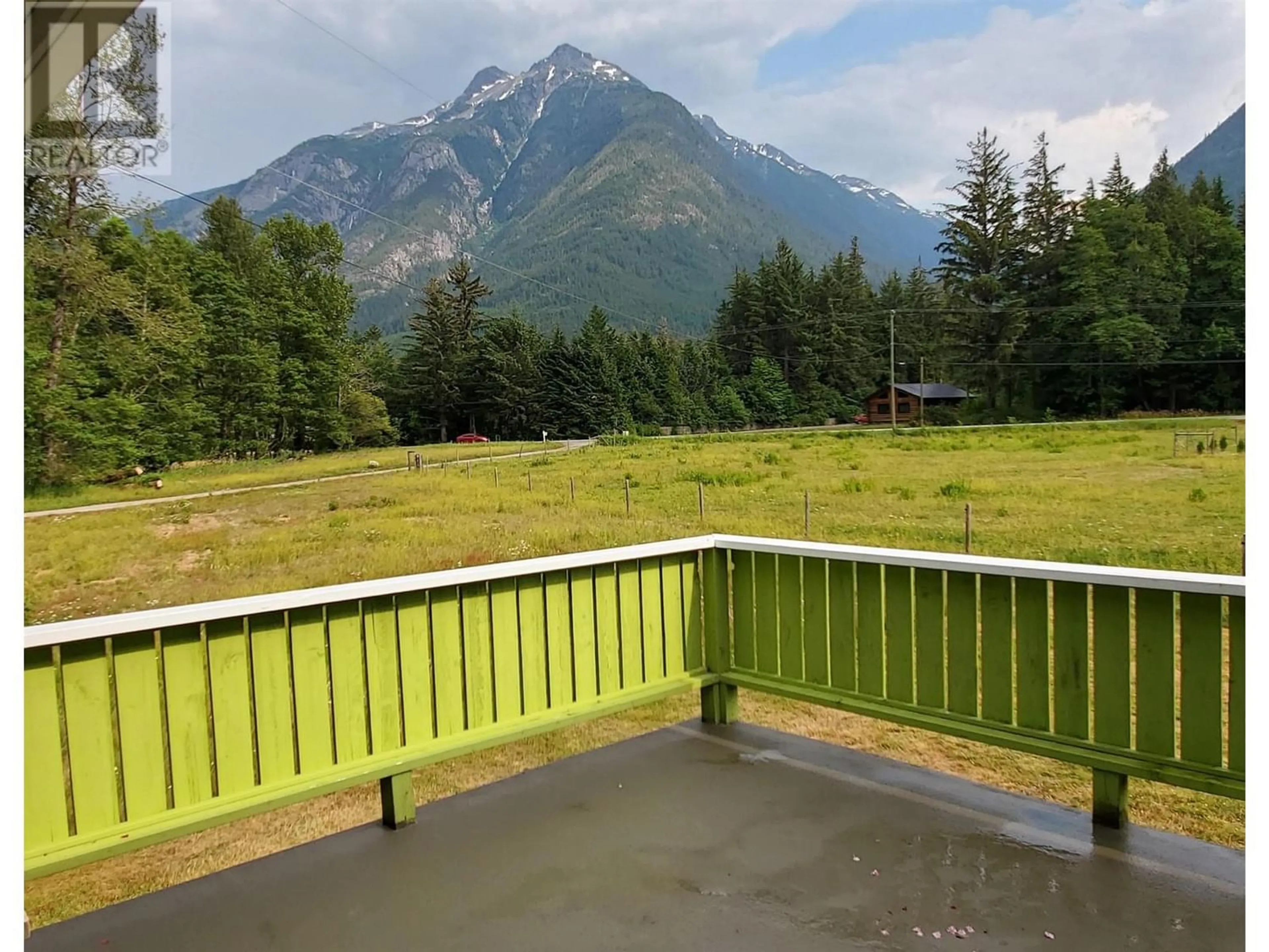 Balcony in the apartment, the view of mountain for 1690 MACKENZIE 20 HIGHWAY, Bella Coola British Columbia V0T1H0