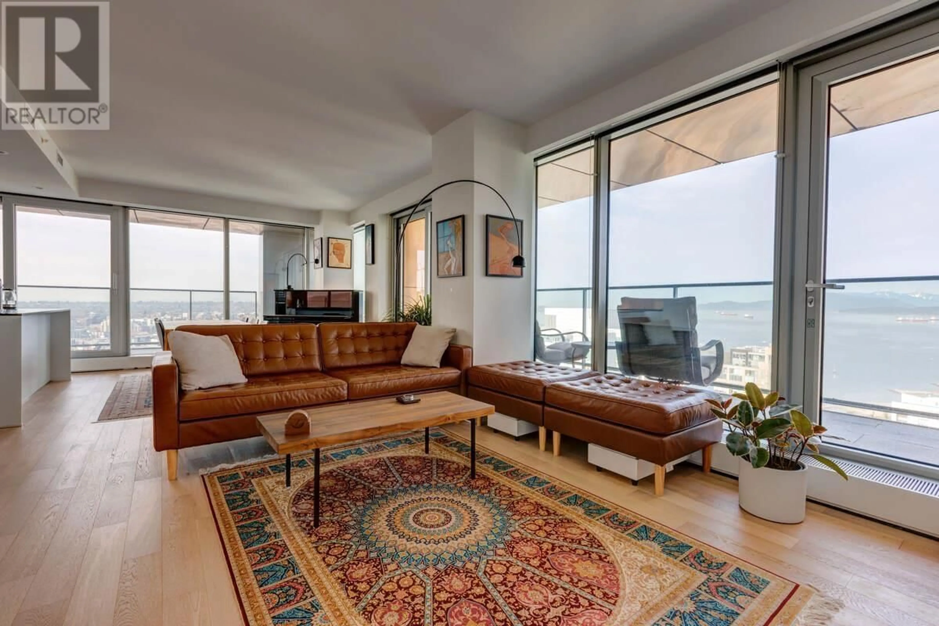 Living room with furniture, unknown for 3703 - 1480 HOWE STREET, Vancouver British Columbia V6Z0G5