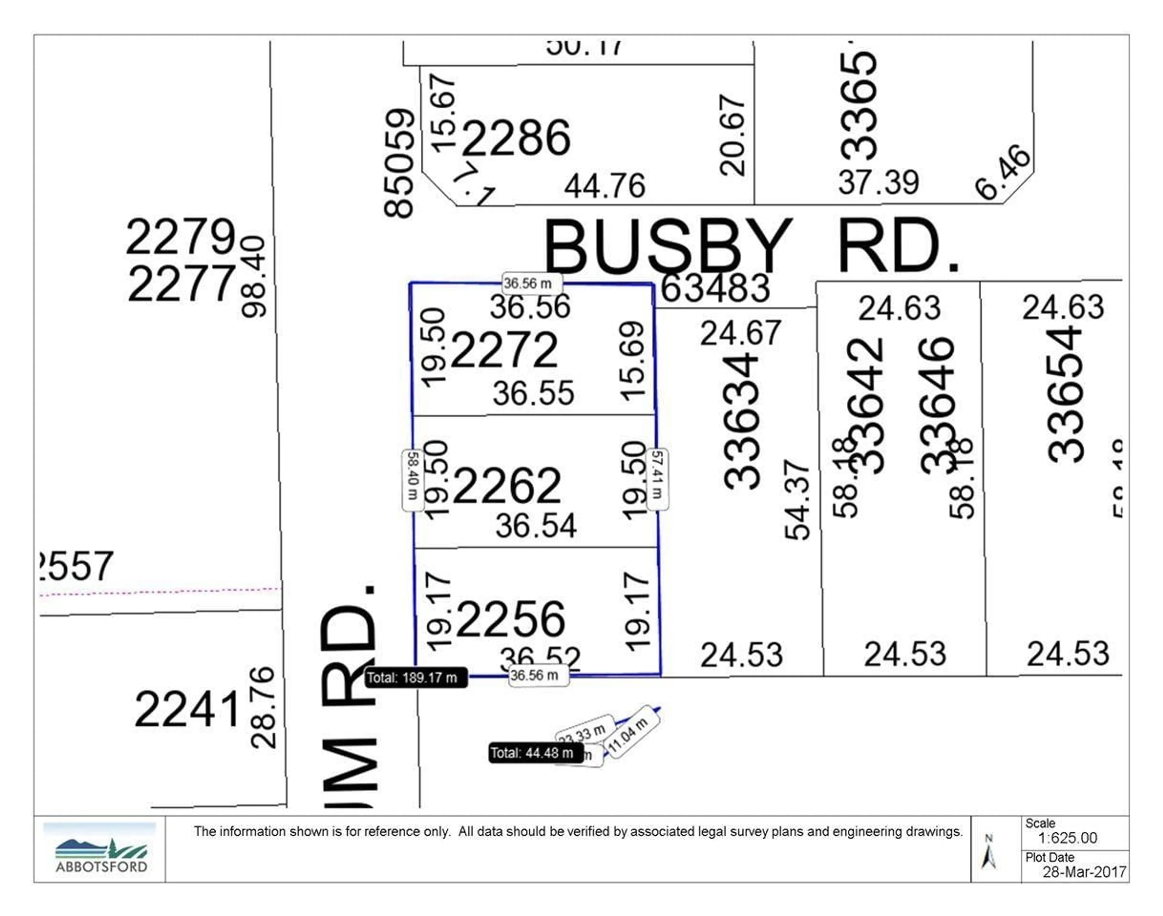 Picture of a map for 2256 MCCALLUM ROAD, Abbotsford British Columbia V2S3N7