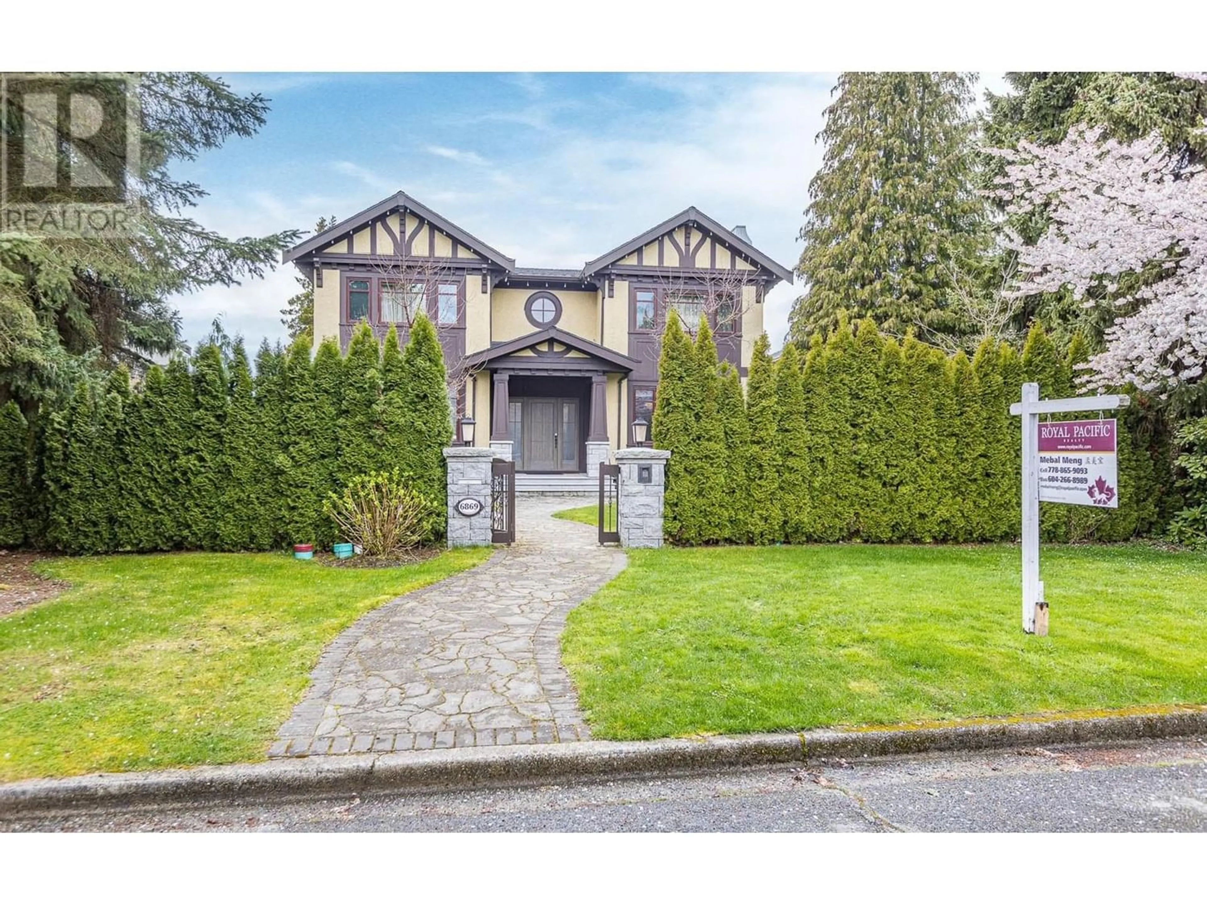 Frontside or backside of a home for 6869 BEECHWOOD STREET, Vancouver British Columbia V6P5V1