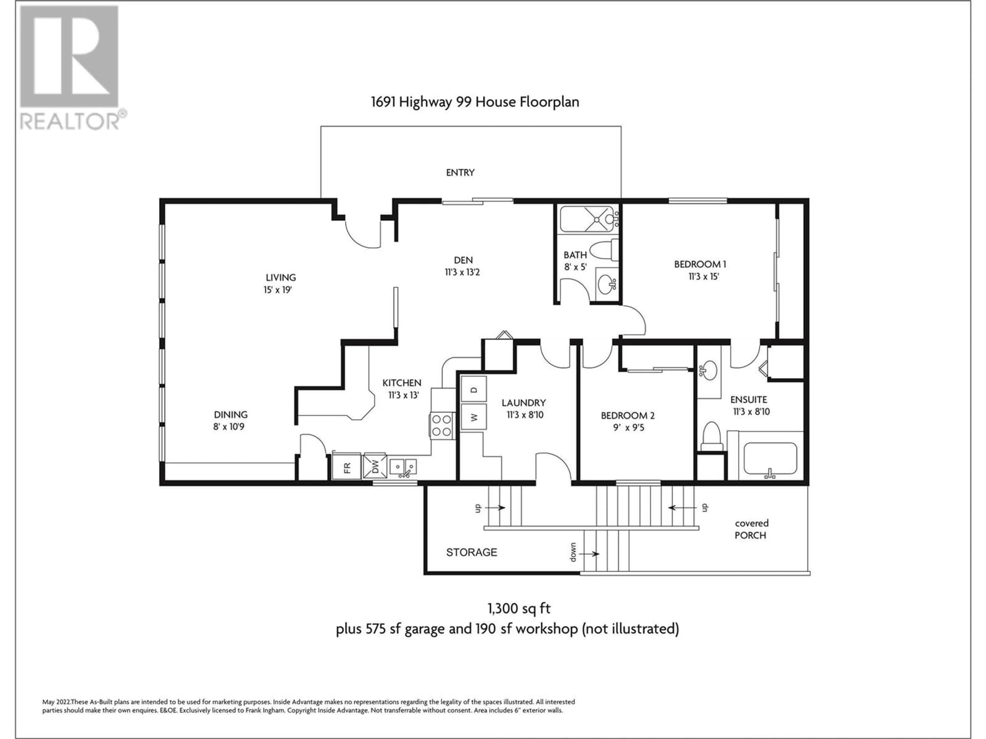 Floor plan for 1691 HIGHWAY 99, Pemberton British Columbia V0N2L2