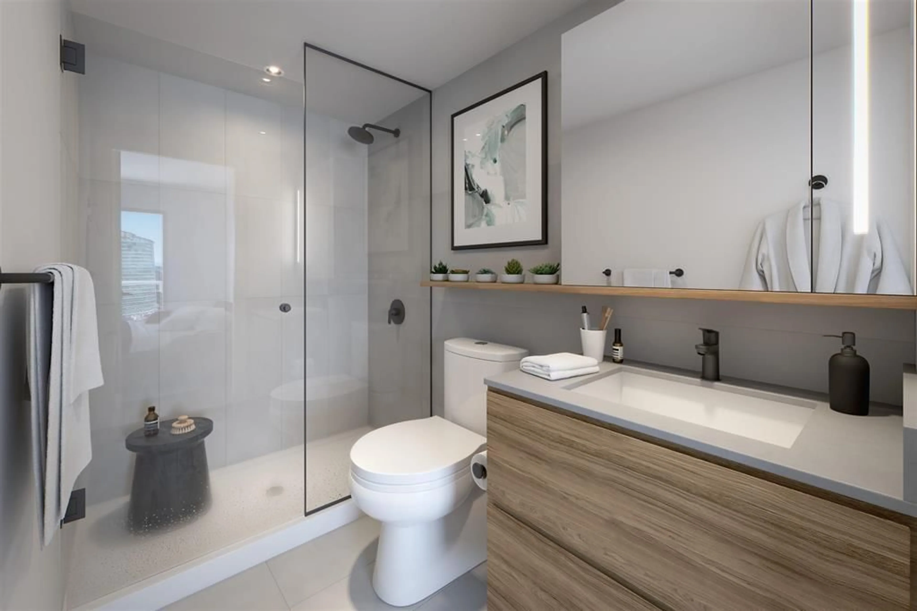 Contemporary bathroom for 1208 13428 105 AVENUE, Surrey British Columbia V3T0S6