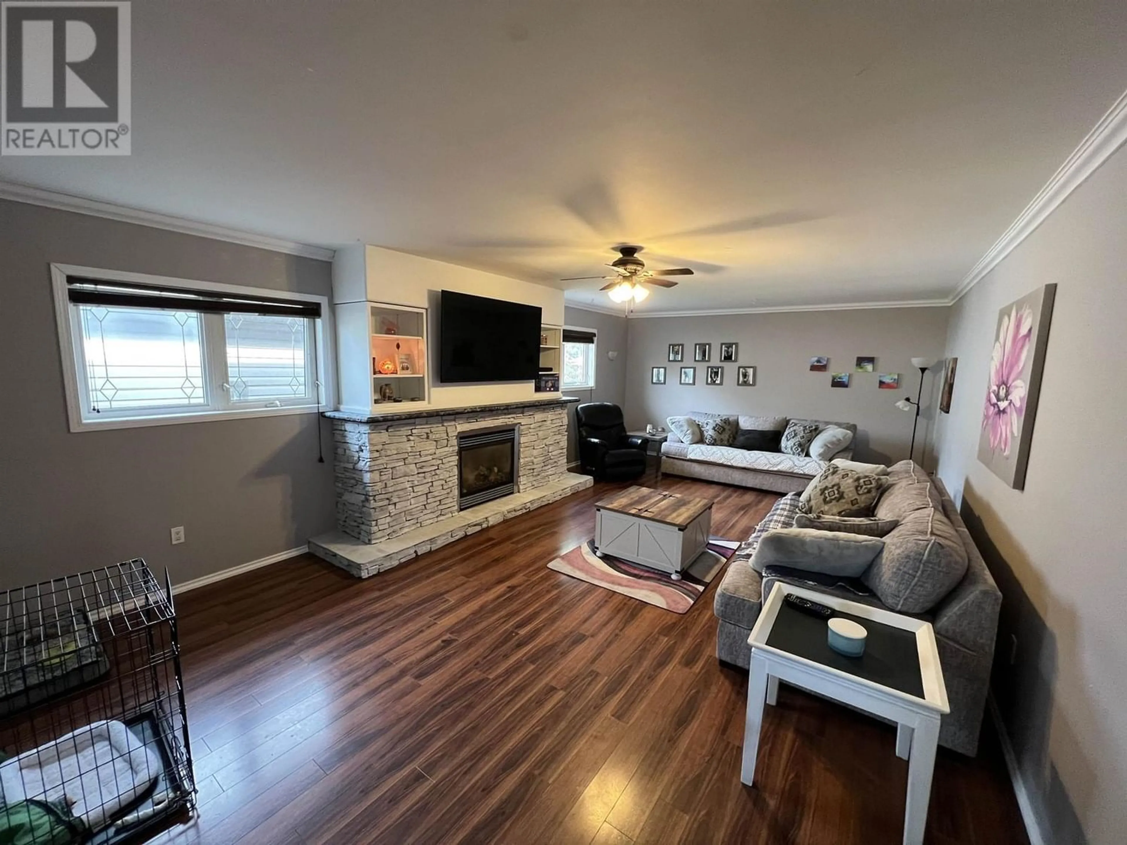 A pic of a room, wood floors for 5228 40 STREET, Fort Nelson British Columbia V0C1R0