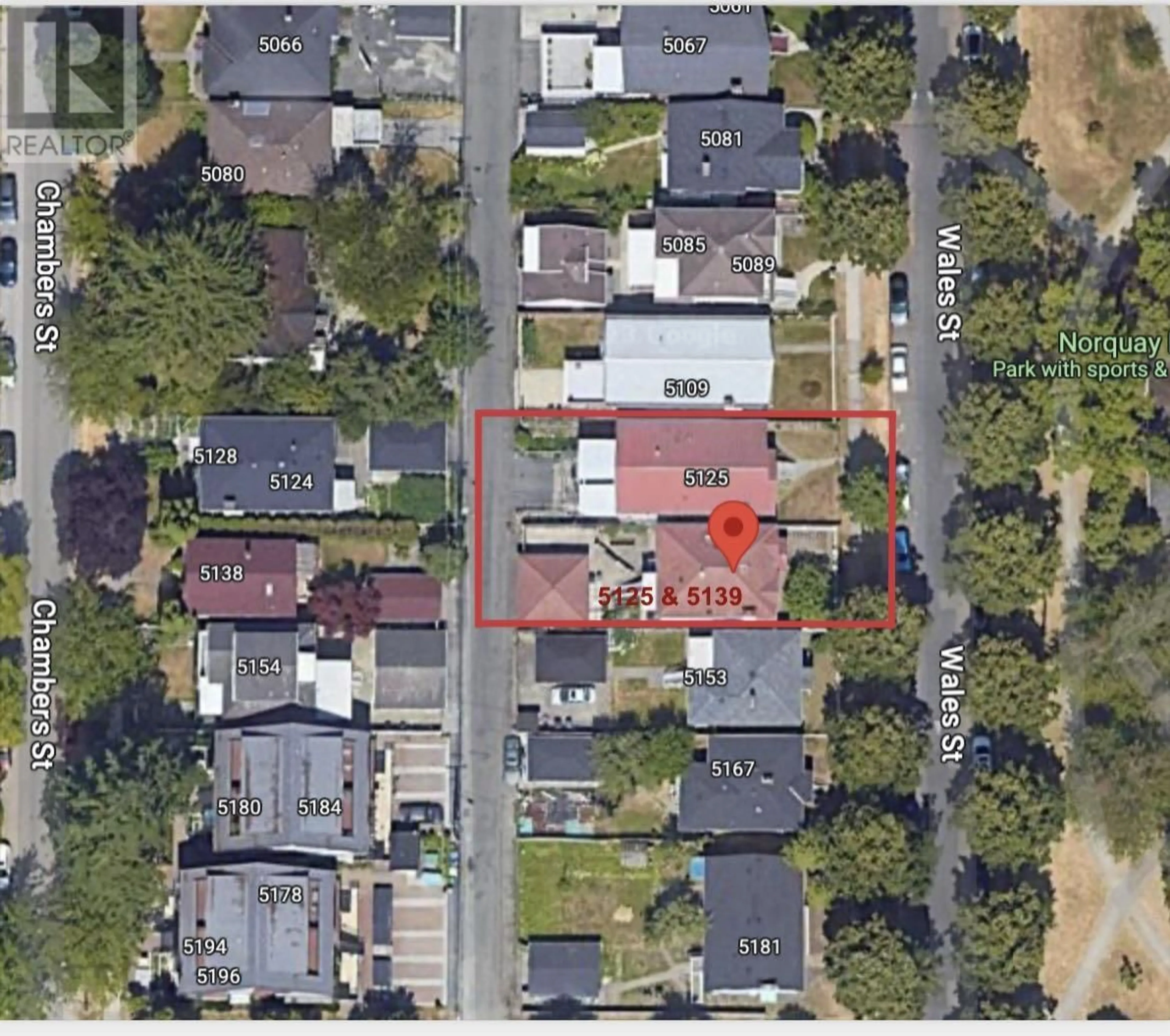 Frontside or backside of a home for 5139 WALES STREET, Vancouver British Columbia V5R3M5