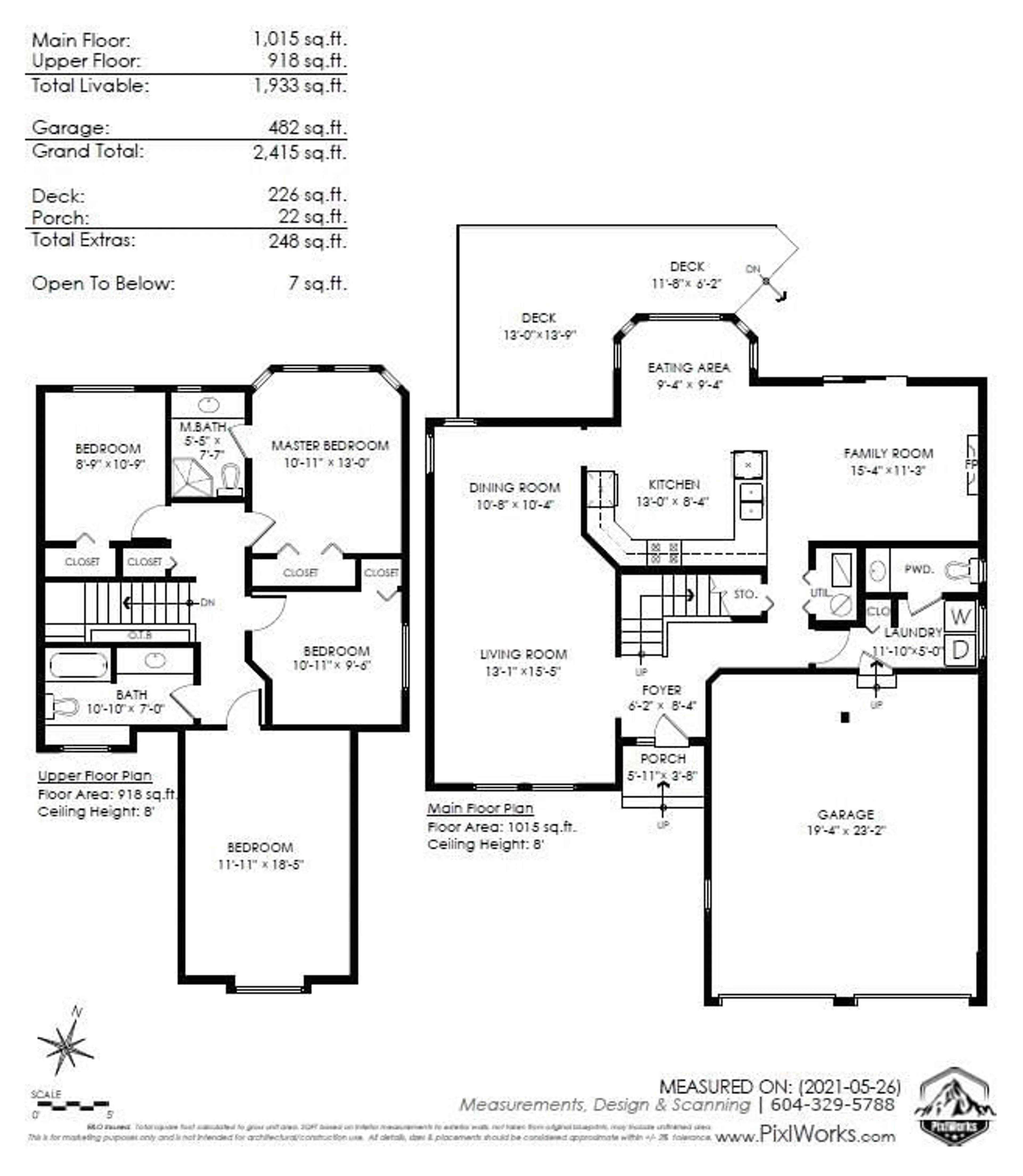 Floor plan for 8490 BOEING PLACE, Chilliwack British Columbia V2P7W4