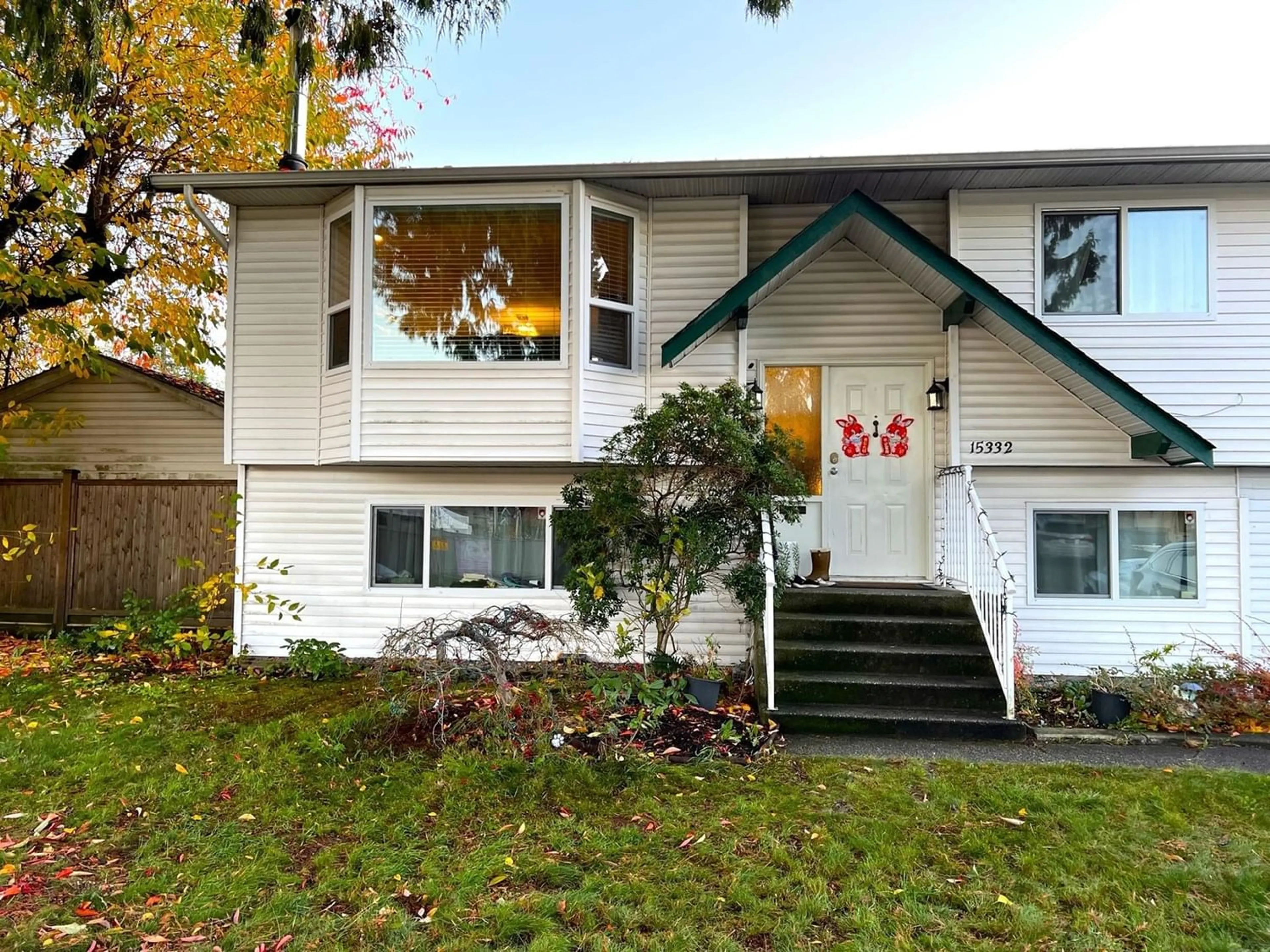 Frontside or backside of a home for 15332 95A AVENUE, Surrey British Columbia V3R8J7