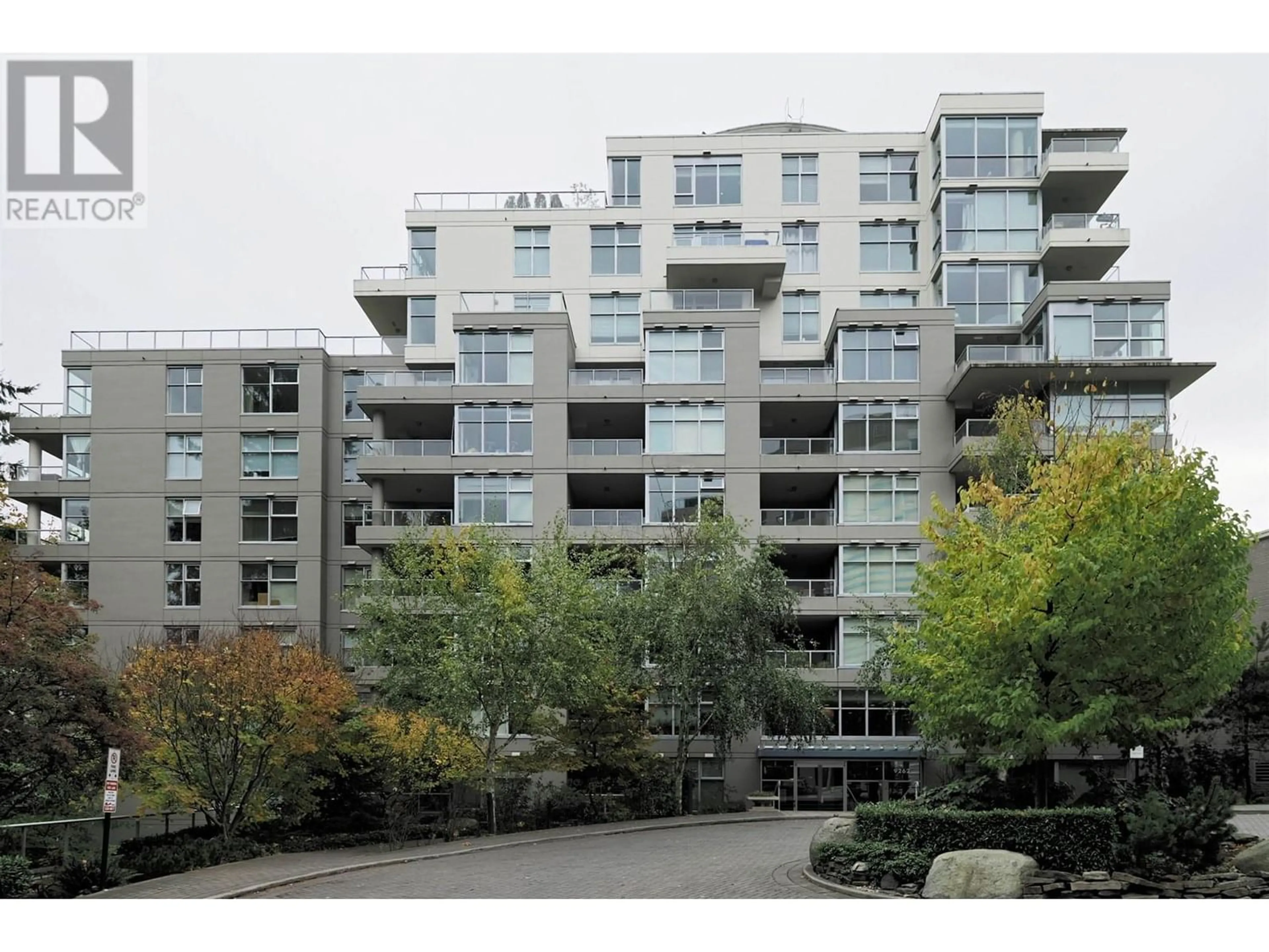 A pic from exterior of the house or condo for 707 9262 UNIVERSITY CRESCENT, Burnaby British Columbia V5A0A4